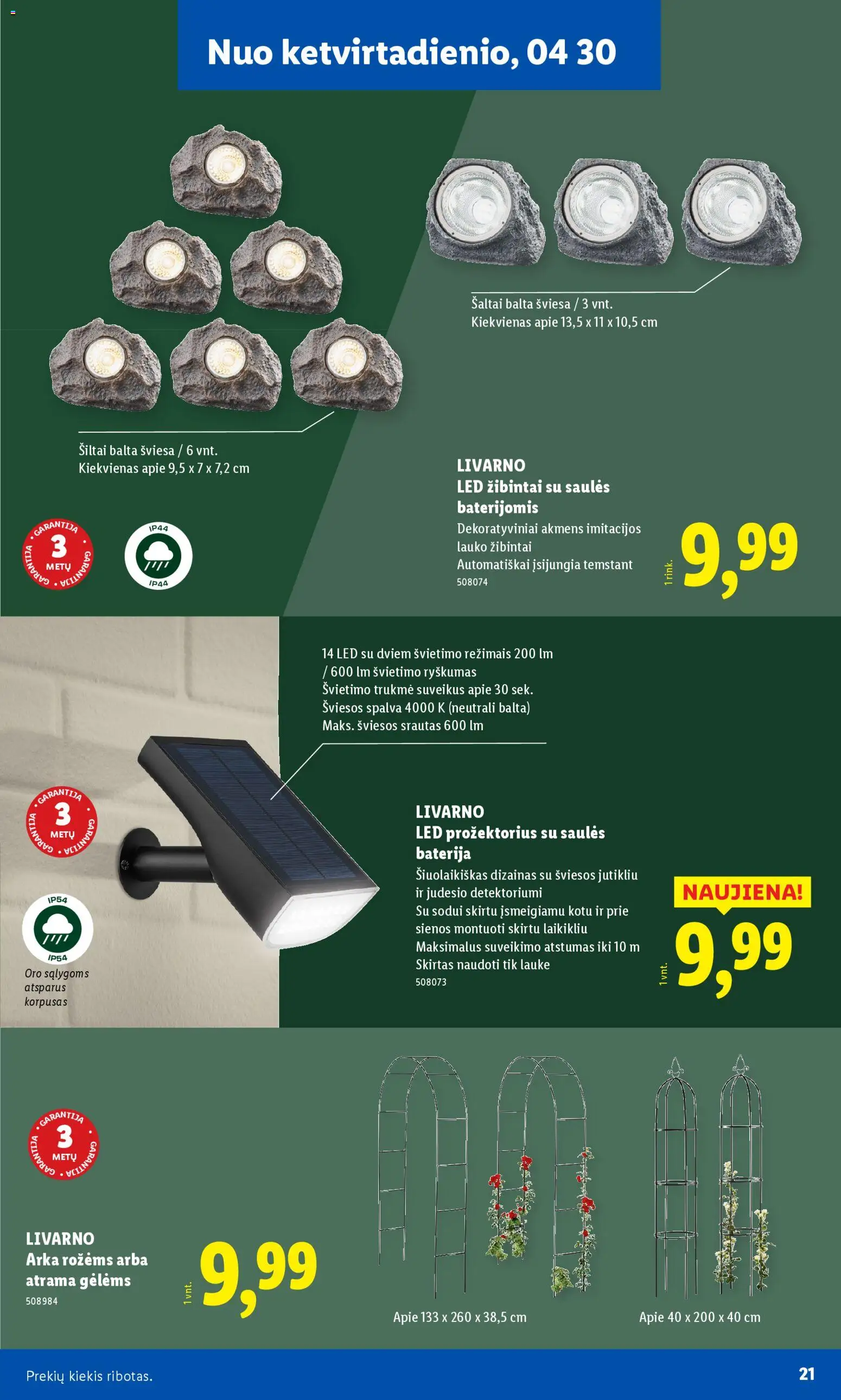 LIDL akcijos nuo 20.02.2026 | Puslapis: 21 | Prekių: Baterija