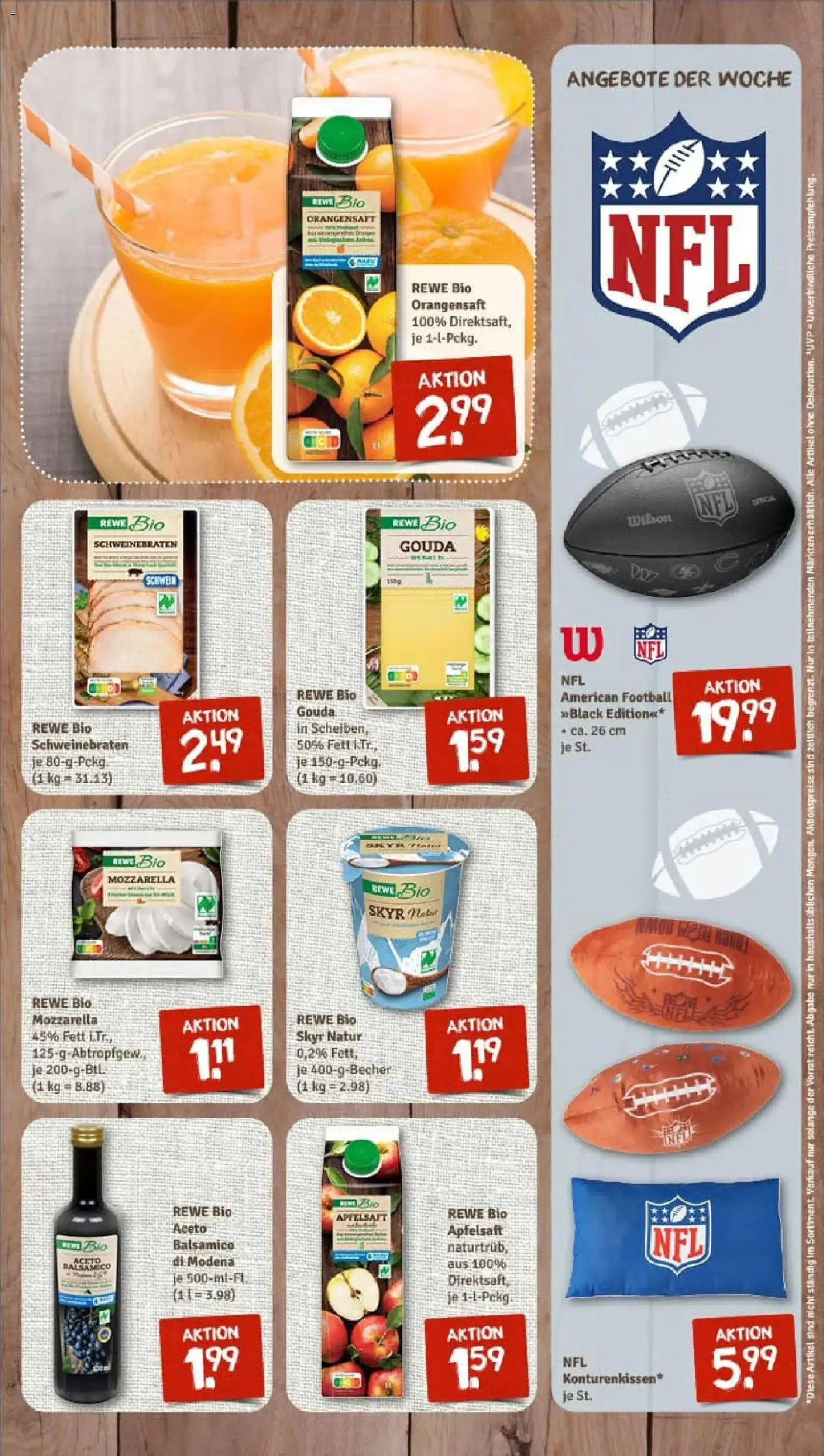 Rewe prospekt Sennfeld	 – gültig ab 26.01.2026 | Seite: 7 | Produkte: Mozzarella, Gouda, Apfelsaft, Apple