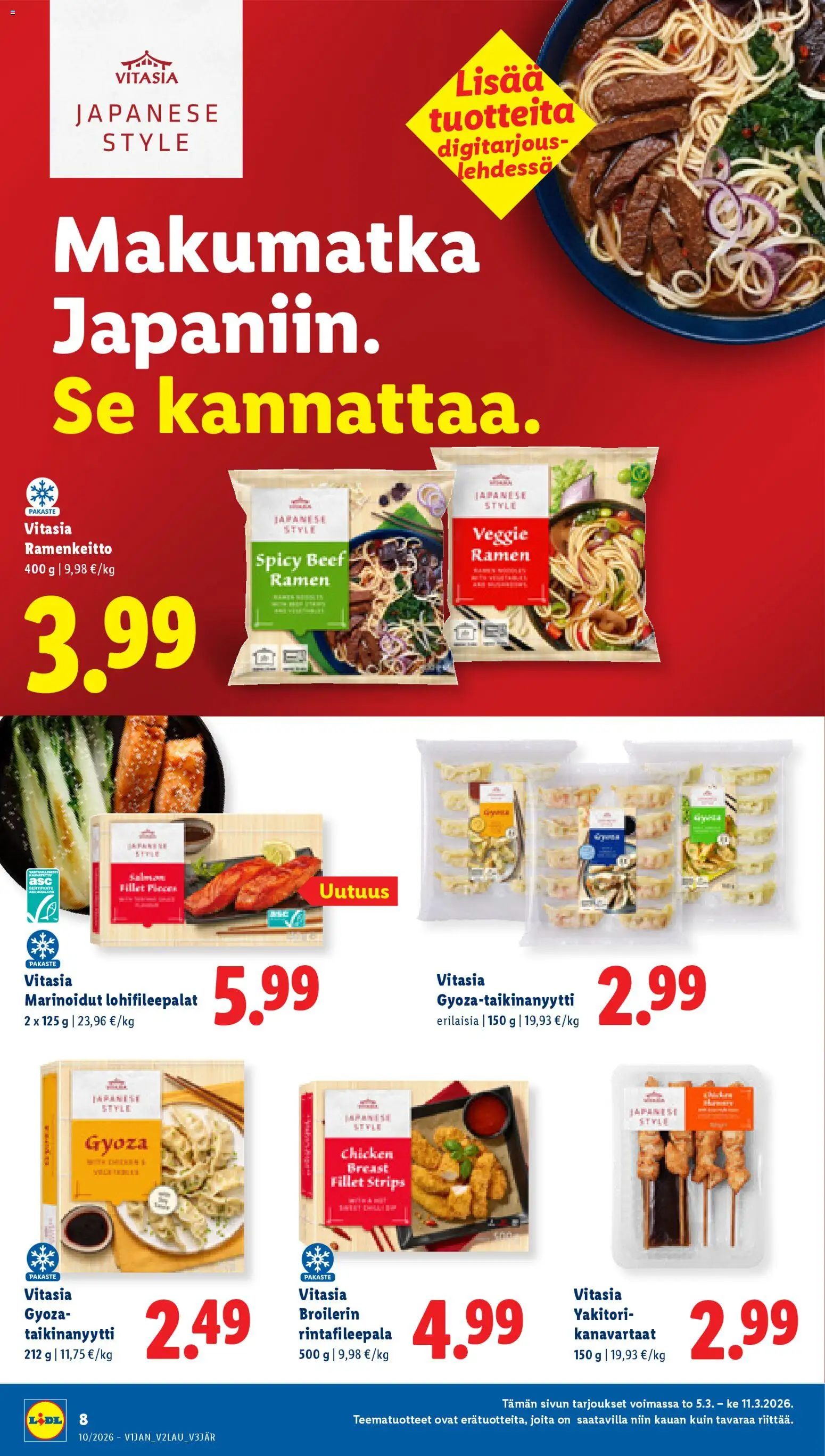 Lidl tarjoukset - Rovaniemi – voimassa 05.03.2026 alkaen | Sivu: 10