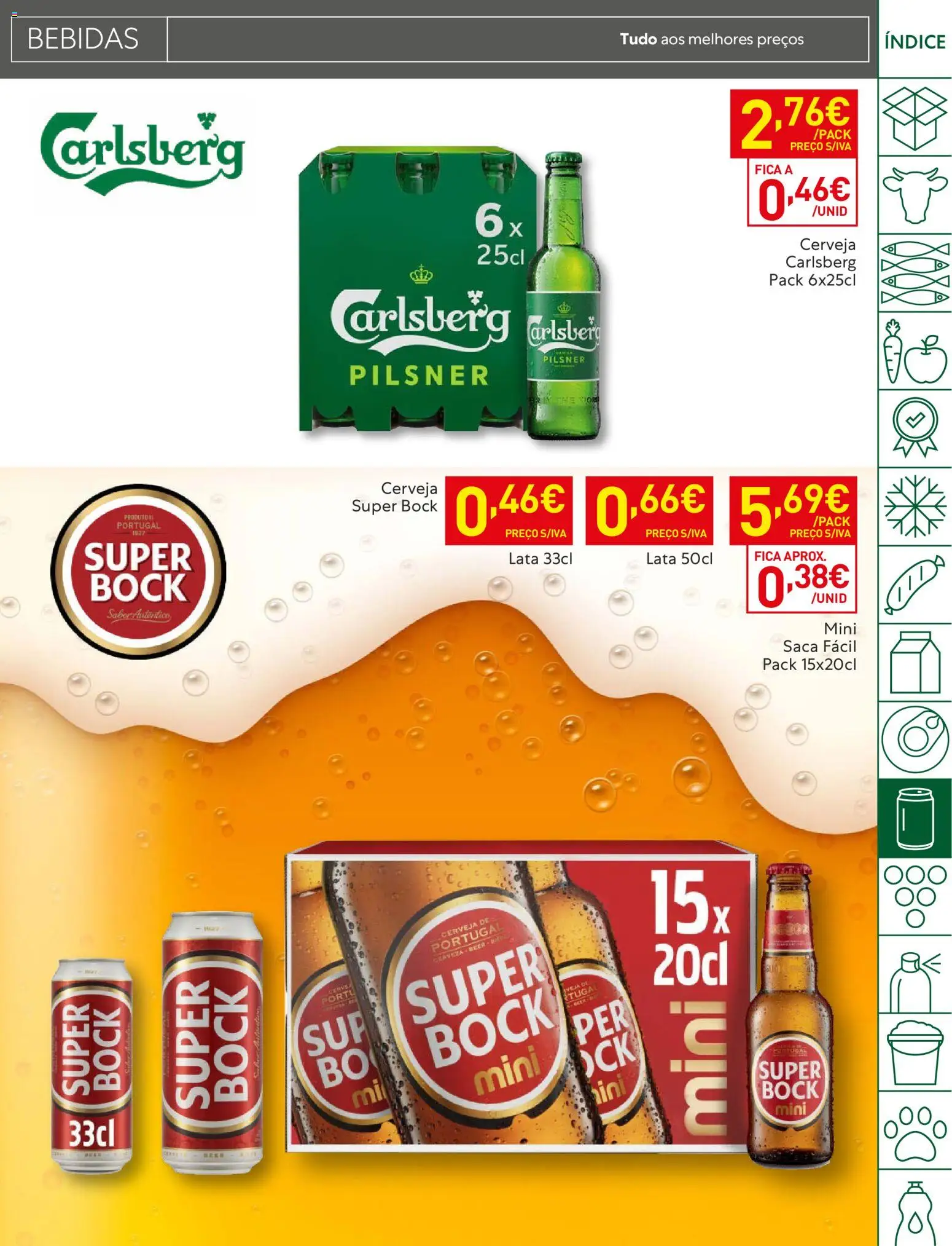 Recheio folheto │ válido de 20.01.2026 | Página: 33 | Produtos: Super bock, Cerveja