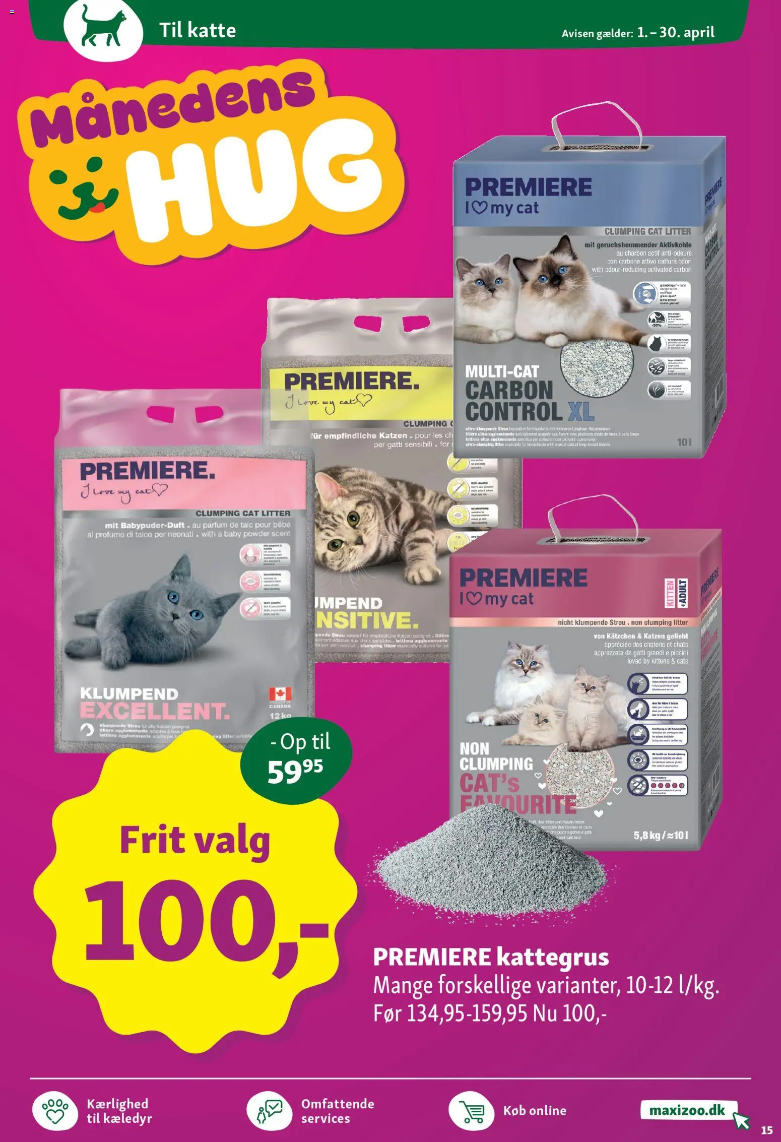 Maxi Zoo tilbudsavis – gyldig fra 01.04.2026 | Side: 15