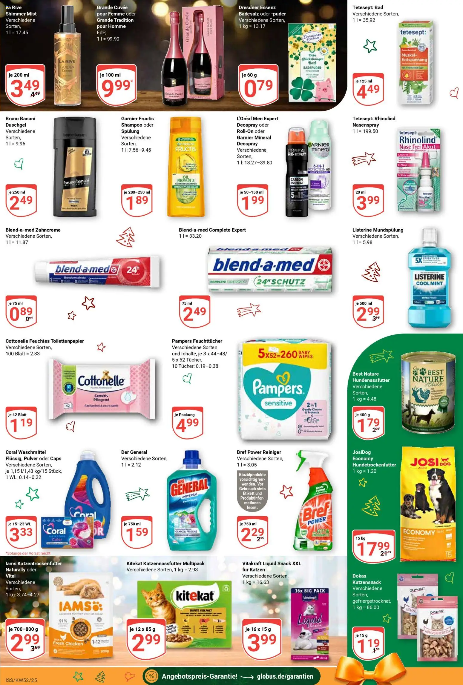 Globus Prospekt 	 – gültig ab 22.12.2025 | Seite: 17 | Produkte: Bad, Pampers, Shampoo, Duschgel
