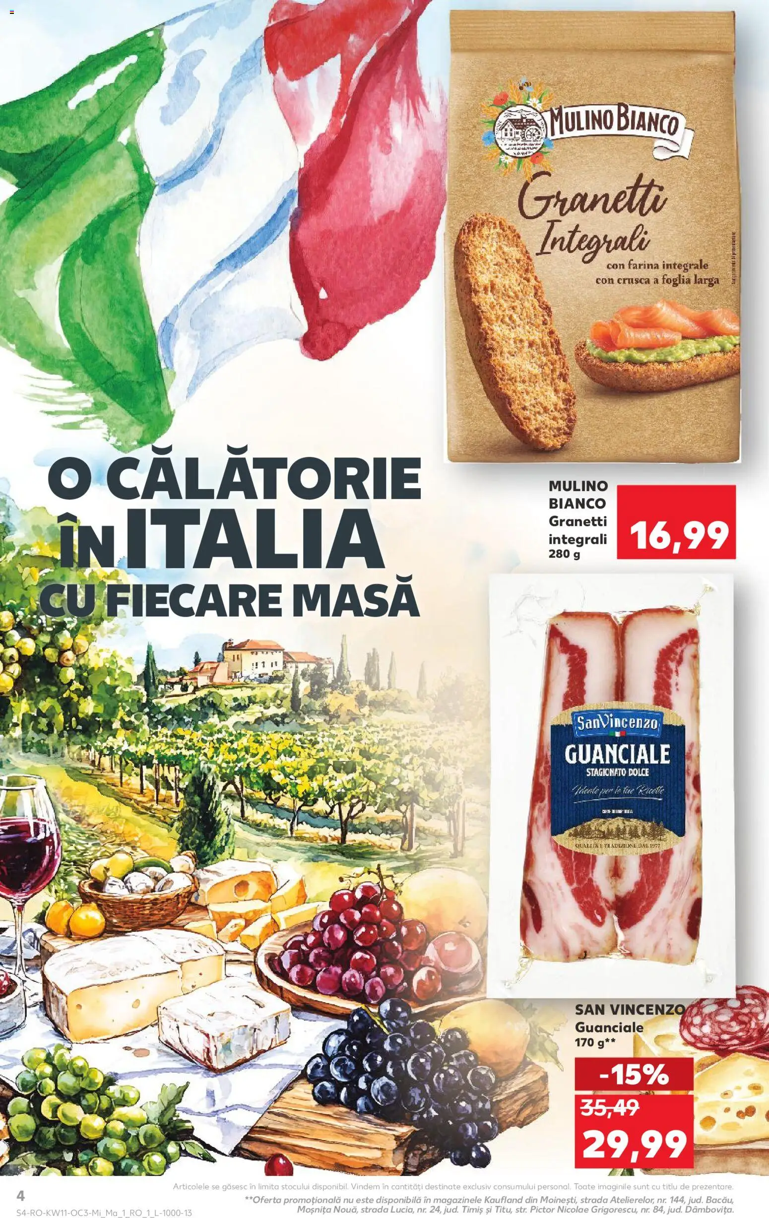 Noul catalog Kaufland – valabil de la 11.03.2026 | Pagină: 4 | Produse: Masă