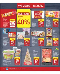 Aldi folder week 8 - Voorbeeld van een folder van Aldi, geldig van 16.02.2026 | Pagina: 20 | Producten: Sandwich, Koekjes, Kinder, Melk