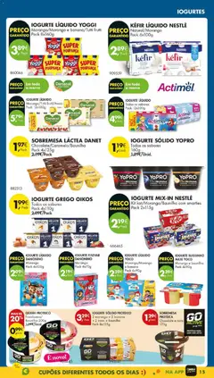 Pré-visualização IOGURTE GREGO OIKOS, Todos os sabores Pack 4x110g válido de 28.10.2025 | Página: 17 | Produtos: Banana, Iogurtes, Nestlé, Chocolate