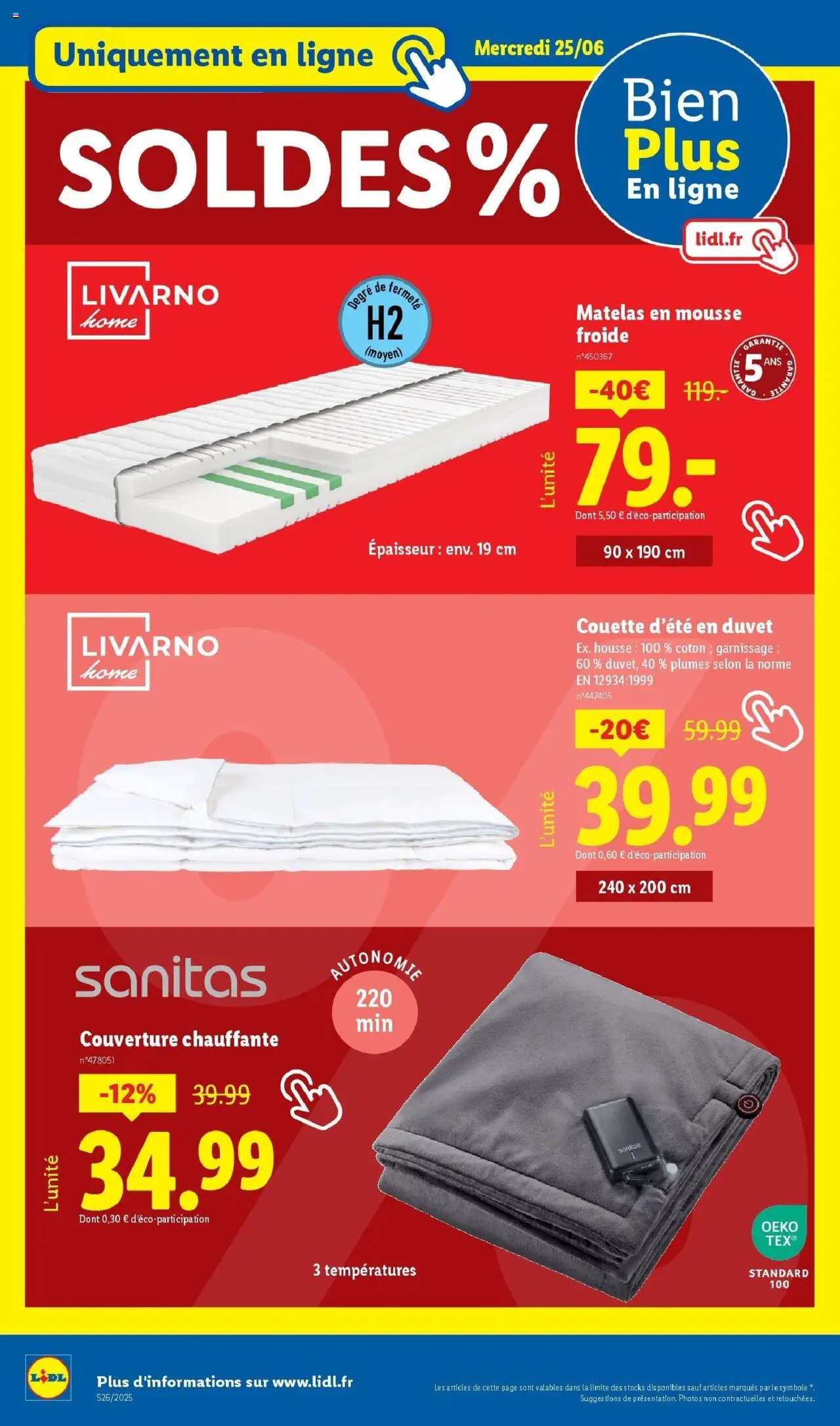  | Page: 42 | Produits: Coton, Matelas, Couverture, Couette