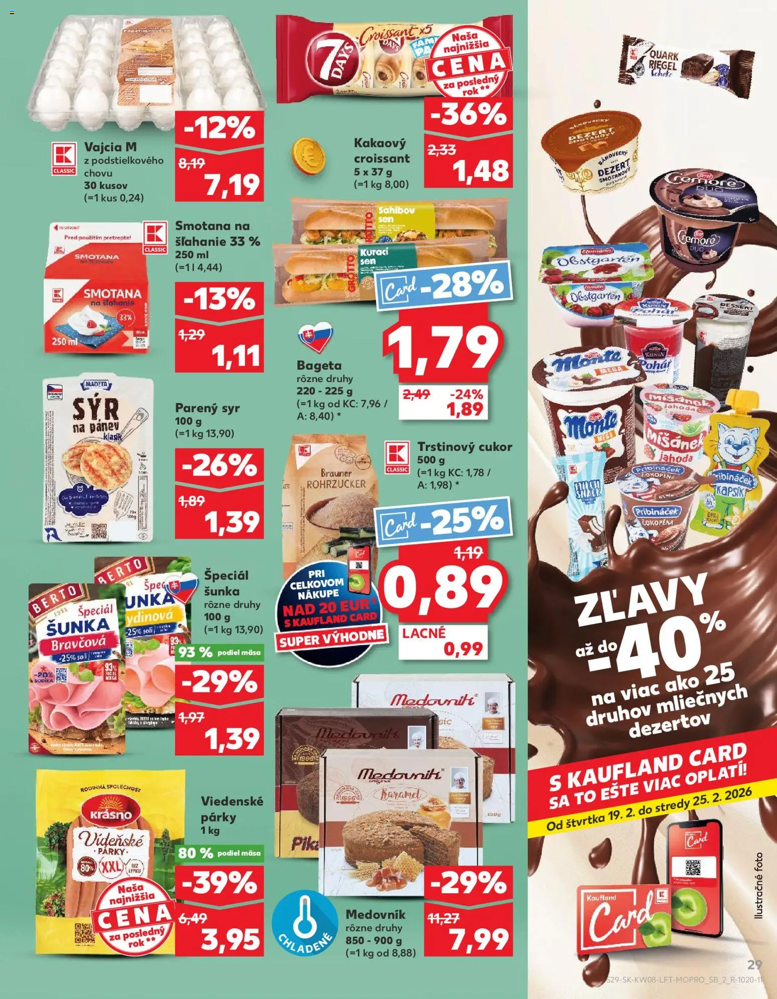 Nové Kaufland akcie – leták je platný od 19.02.2026 | Strana: 29