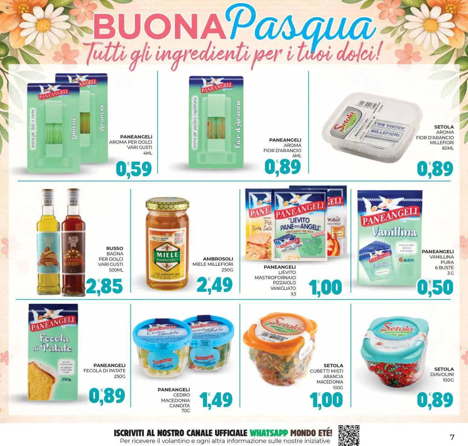 Volantino Eté del 24.03.2026 | Pagina: 7 | Prodotti: Patate, Limone, Arancia, Miele