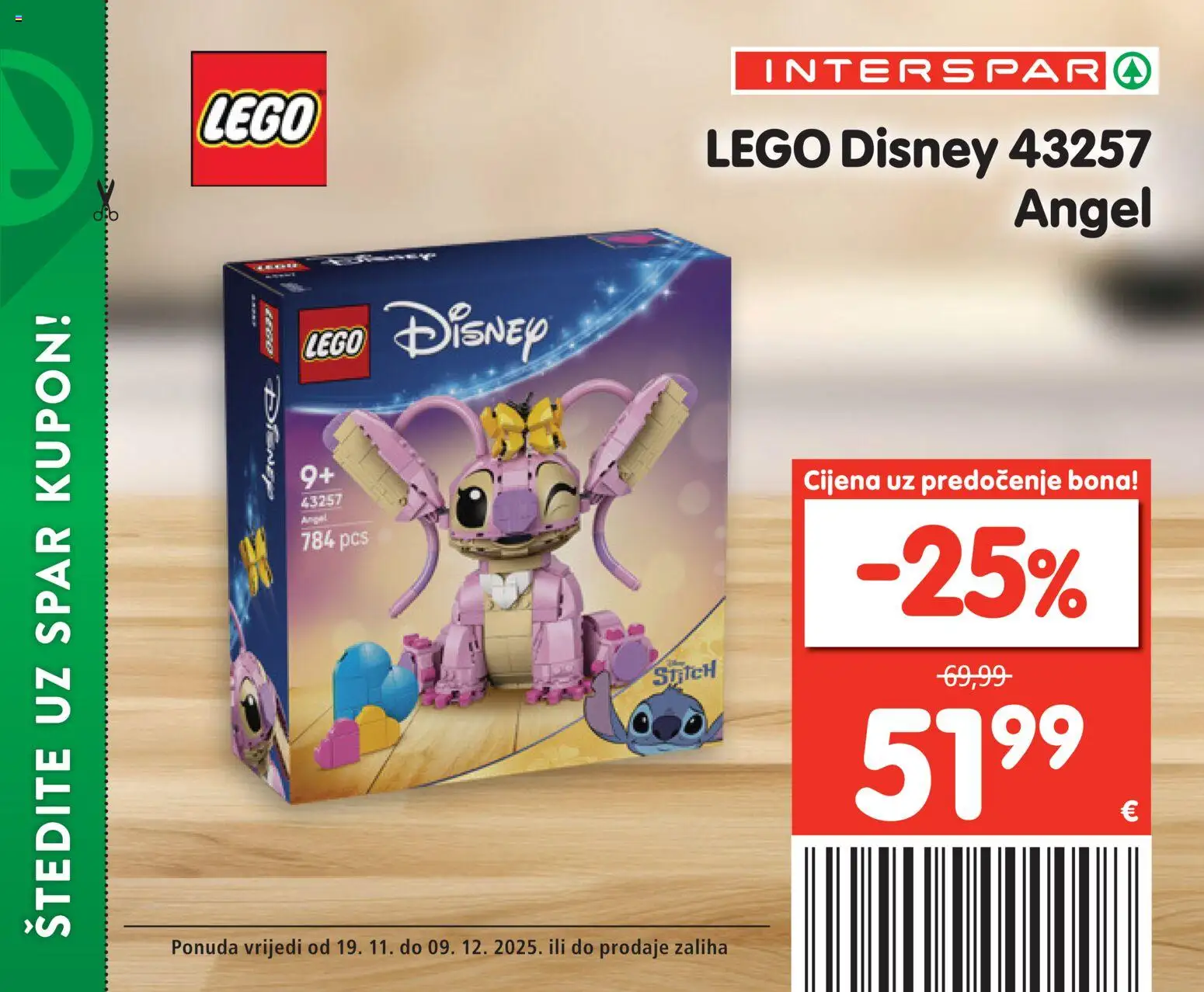 Interspar katalog | vrijedi od 19.11.2025 | Stranica: 69 | Proizvodi: Lego
