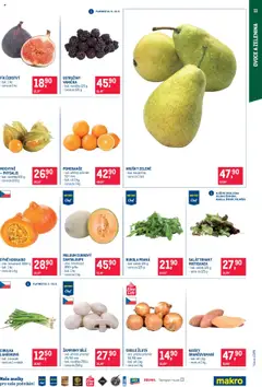Makro leták - Pro milovníky jídla od 10.09.2025 | Strana: 11 | Produkty: Hrušky, Polníček, Zelenina, Cibule