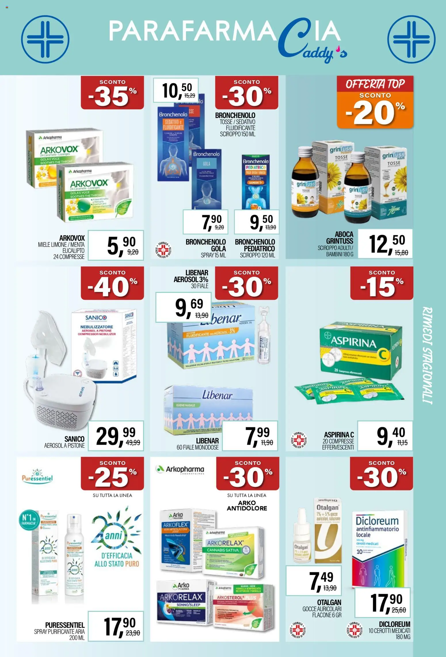 Volantino Caddy's del 23.10.2025 | Pagina: 19 | Prodotti: Auricolari, Cerotti, Limone, Nebulizzatore