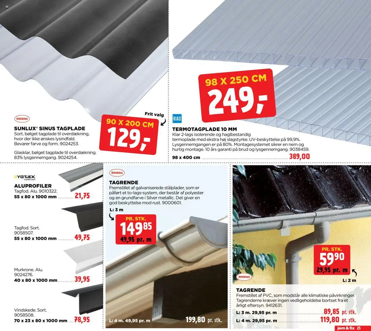 Jem & fix Tilbudsavis gyldig fra 06.07.2025 | Side: 25 | Produkter: Søm
