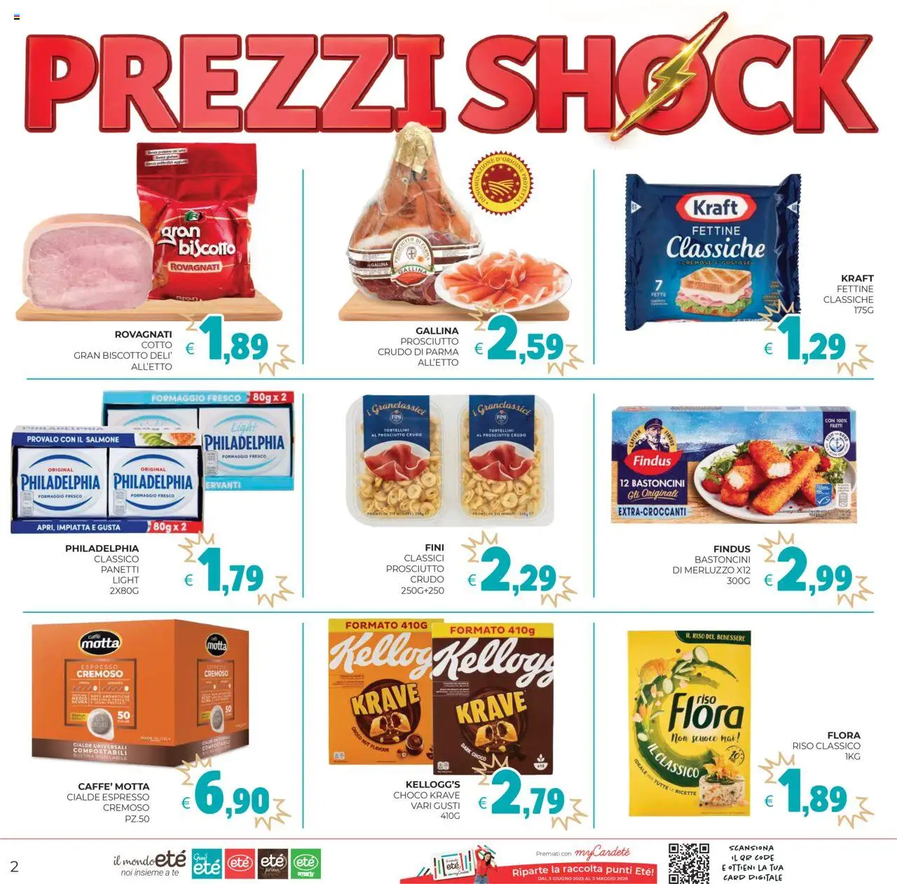 Volantino Eté del 09.09.2025 | Pagina: 2 | Prodotti: Prosciutto Crudo, Riso, Tè, Formaggio