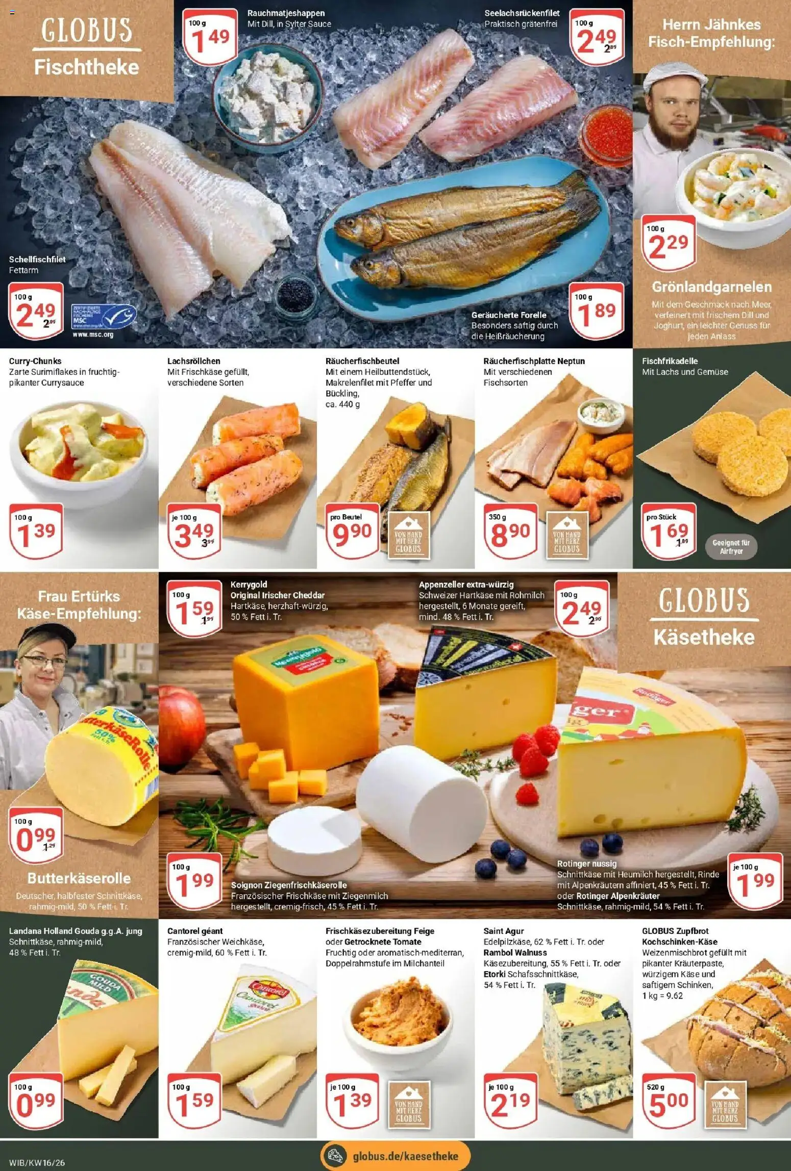 Globus Prospekt Wiesbaden-Nordenstadt	 – gültig ab 12.04.2026 | Seite: 9 | Produkte: Käse, Gouda, Gemüse, Frischkase