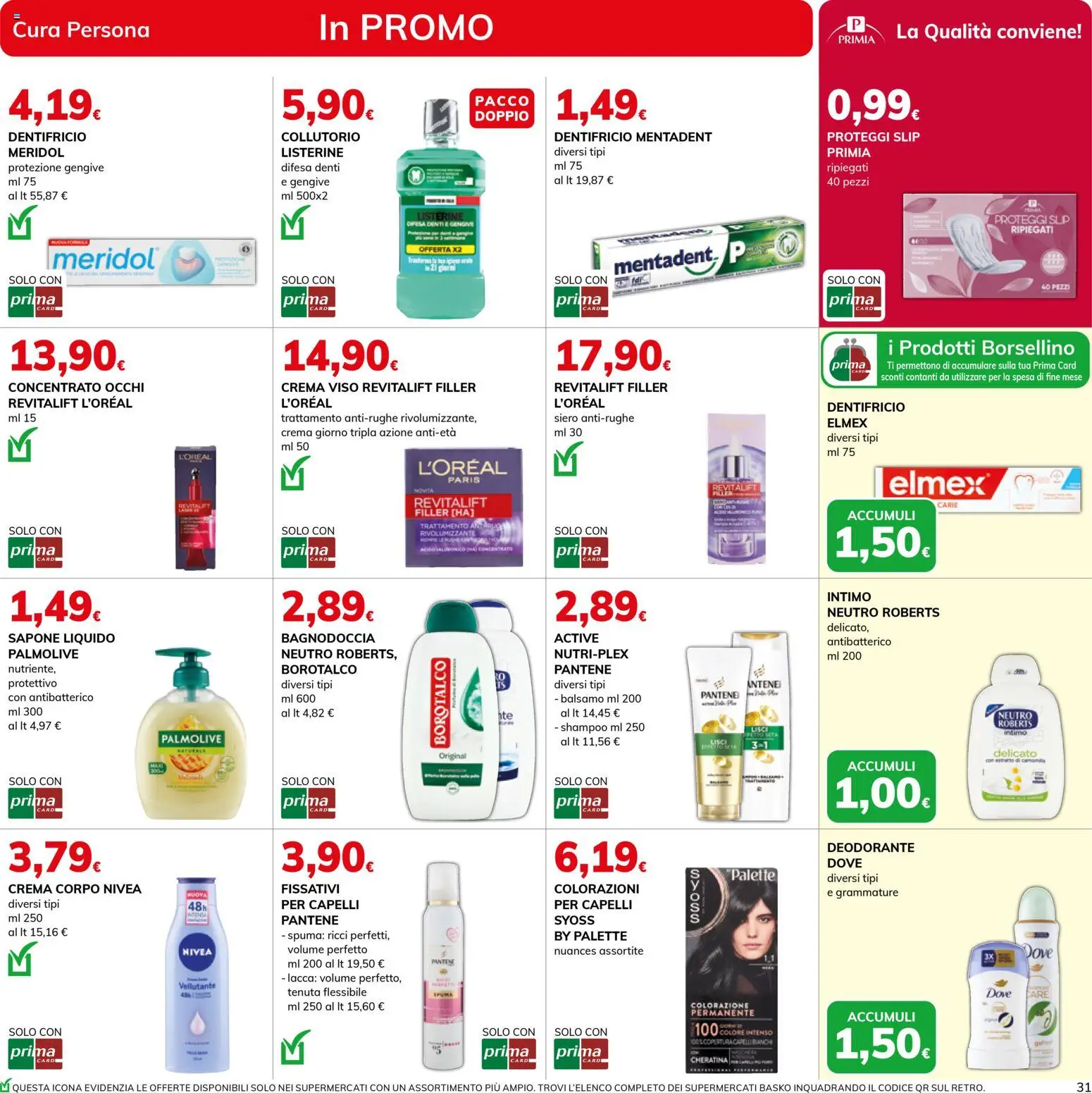 Volantino Basko del 27.11.2025 | Pagina: 31 | Prodotti: Shampoo, Balsamo, Crema, Lacca