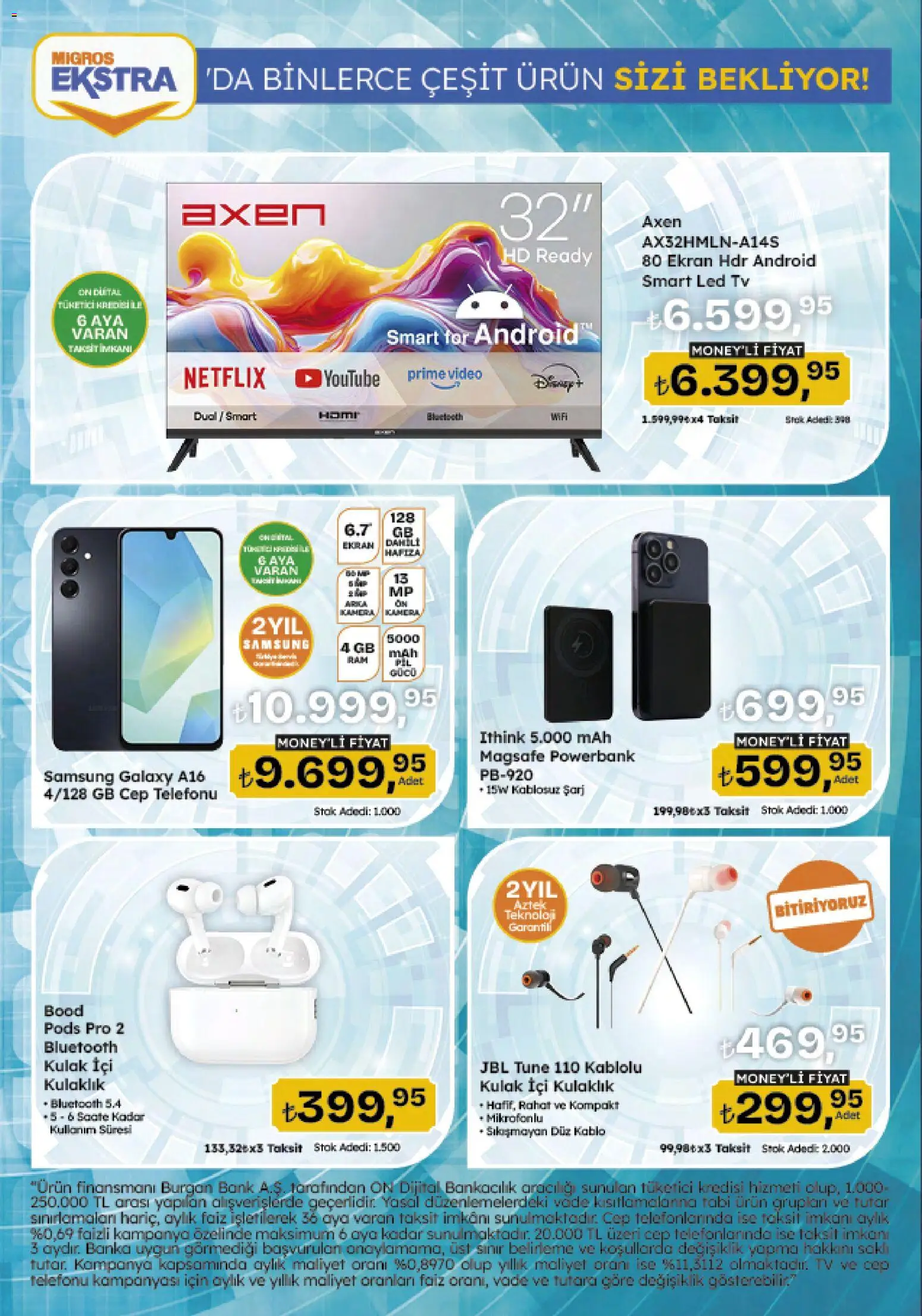 Migros Katalog - 5M Migroskop Dijital - 12.03.2026 tarihinden itibaren geçerlidir | Sayfa: 141 | Ürünler: TV, Video, Kamera, Kablo