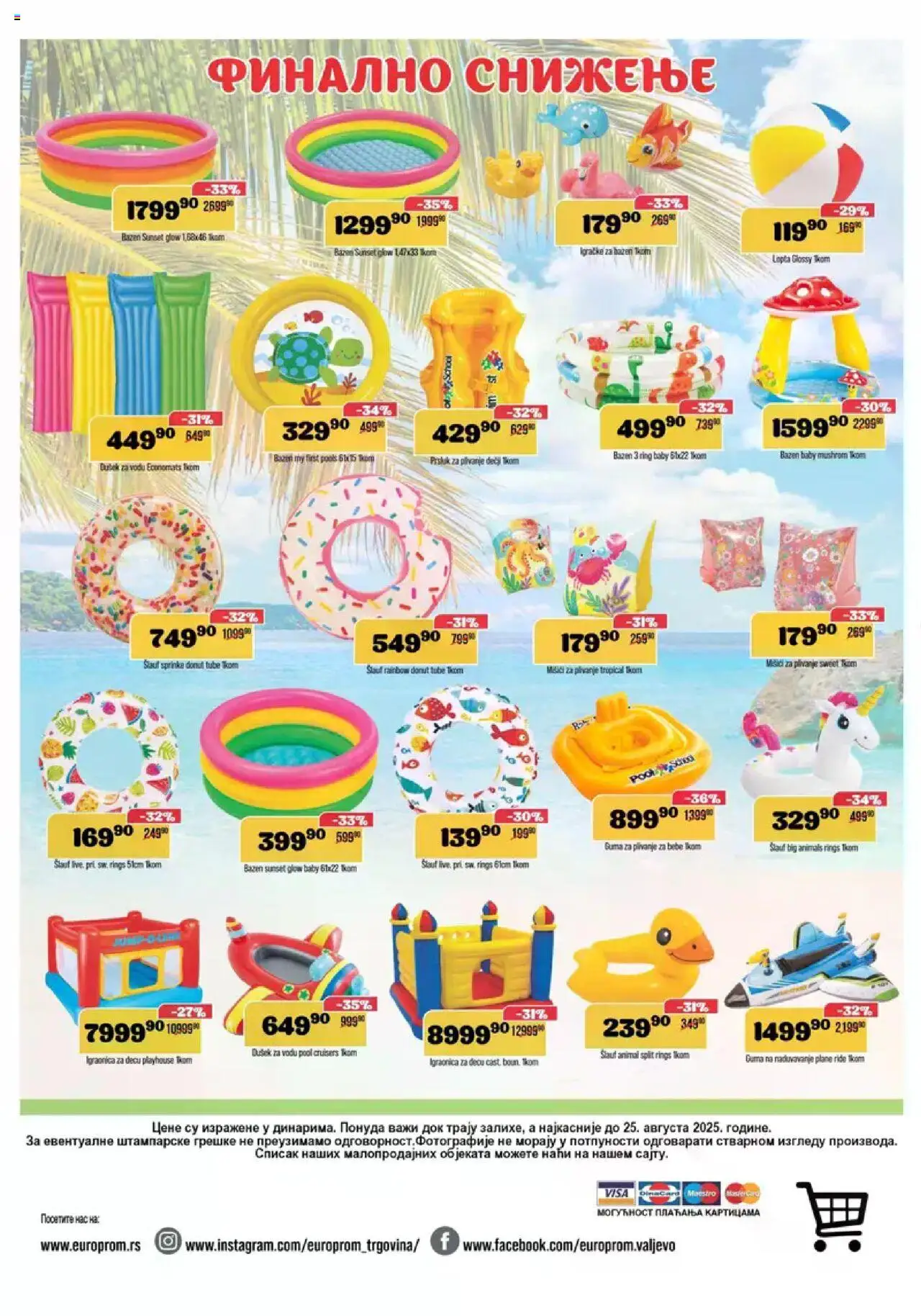 Europrom katalog - važi od 13.08.2025 | Strana: 12 | Proizvode: Lopta, Dušek