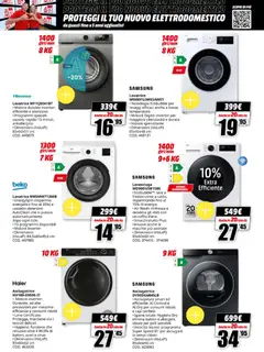 Anteprima del volantino Media World - Black Friday valido a partire dal 01.11.2025 | Pagina: 22 | Prodotti: Lavasciuga, Abiti, Lavatrice, Samsung