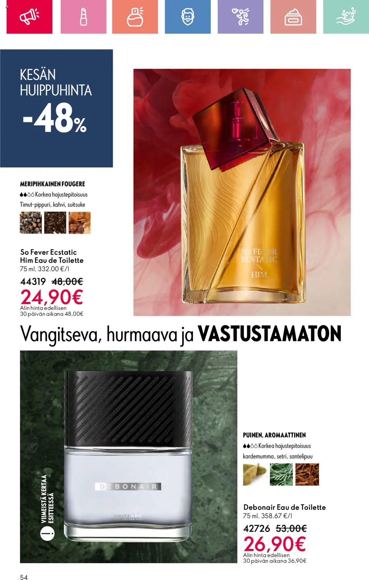  | Sivu: 54 | Tuotteet: Eau de toilette