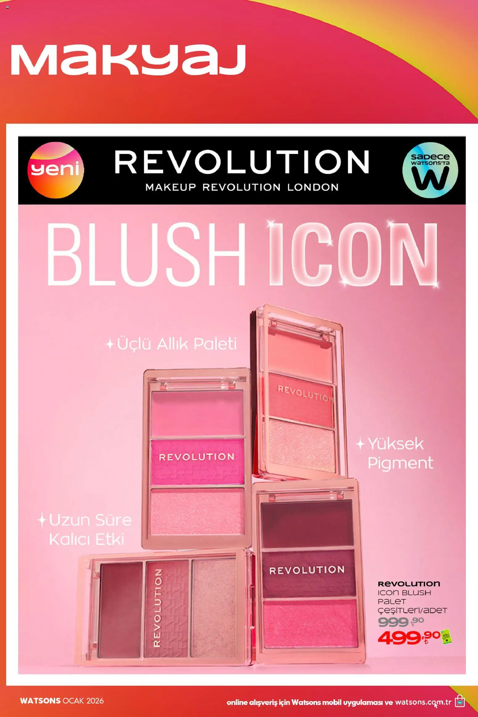 Watsons - Katalog - 02.01.2026 tarihinden itibaren geçerlidir | Sayfa: 8 | Ürünler: Allık, Ocak