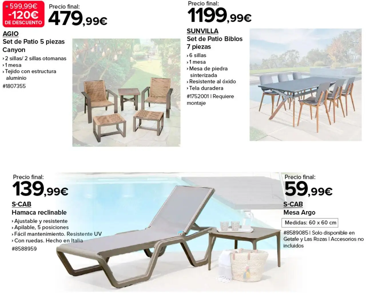 Costco catálogo │ válido desde el 04.06.2025 | Página: 3 | Productos: Mesa