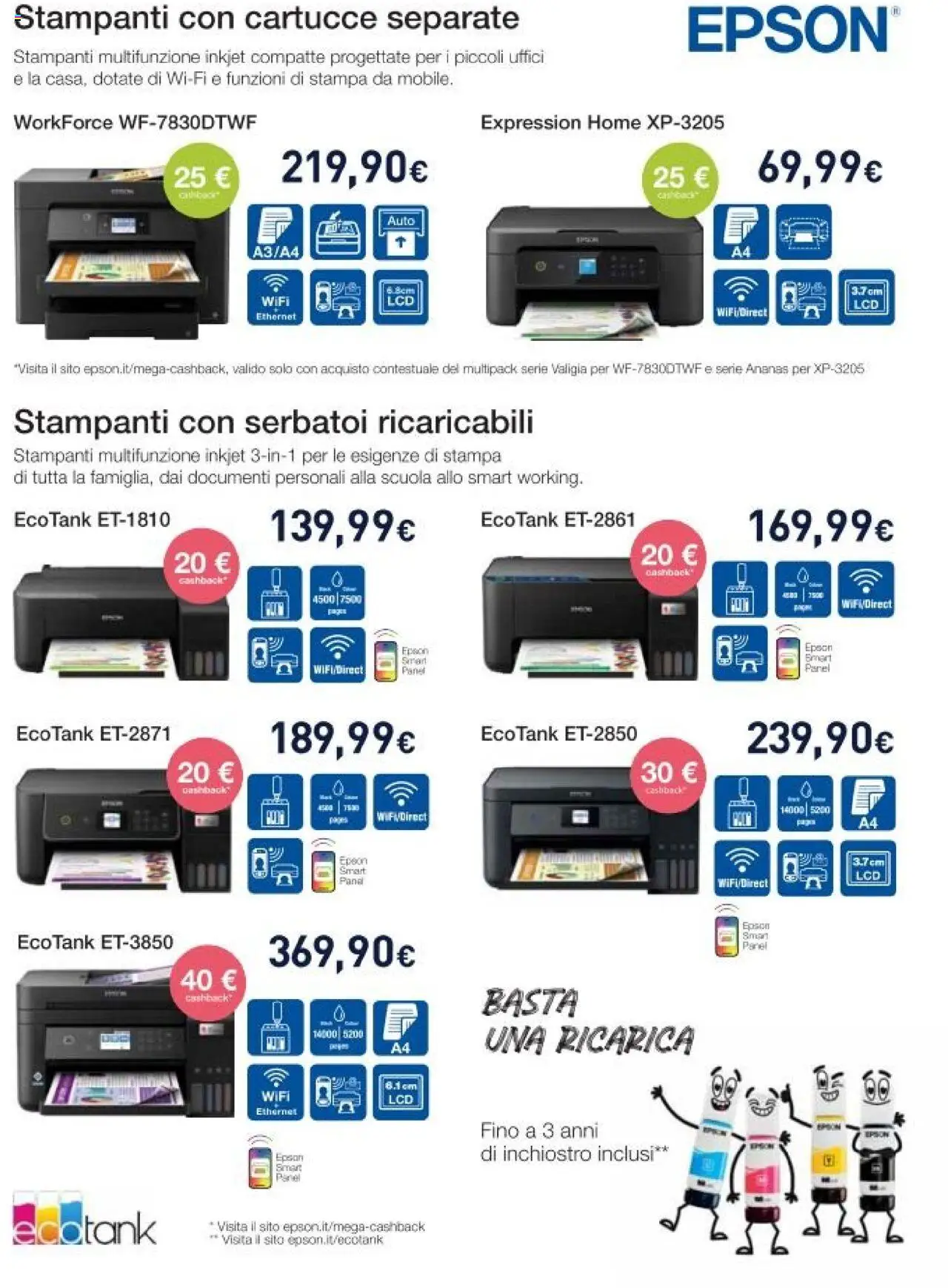 Volantino Unieuro del 13.10.2025 | Pagina: 33 | Prodotti: Valigia, Ananas, Stampa
