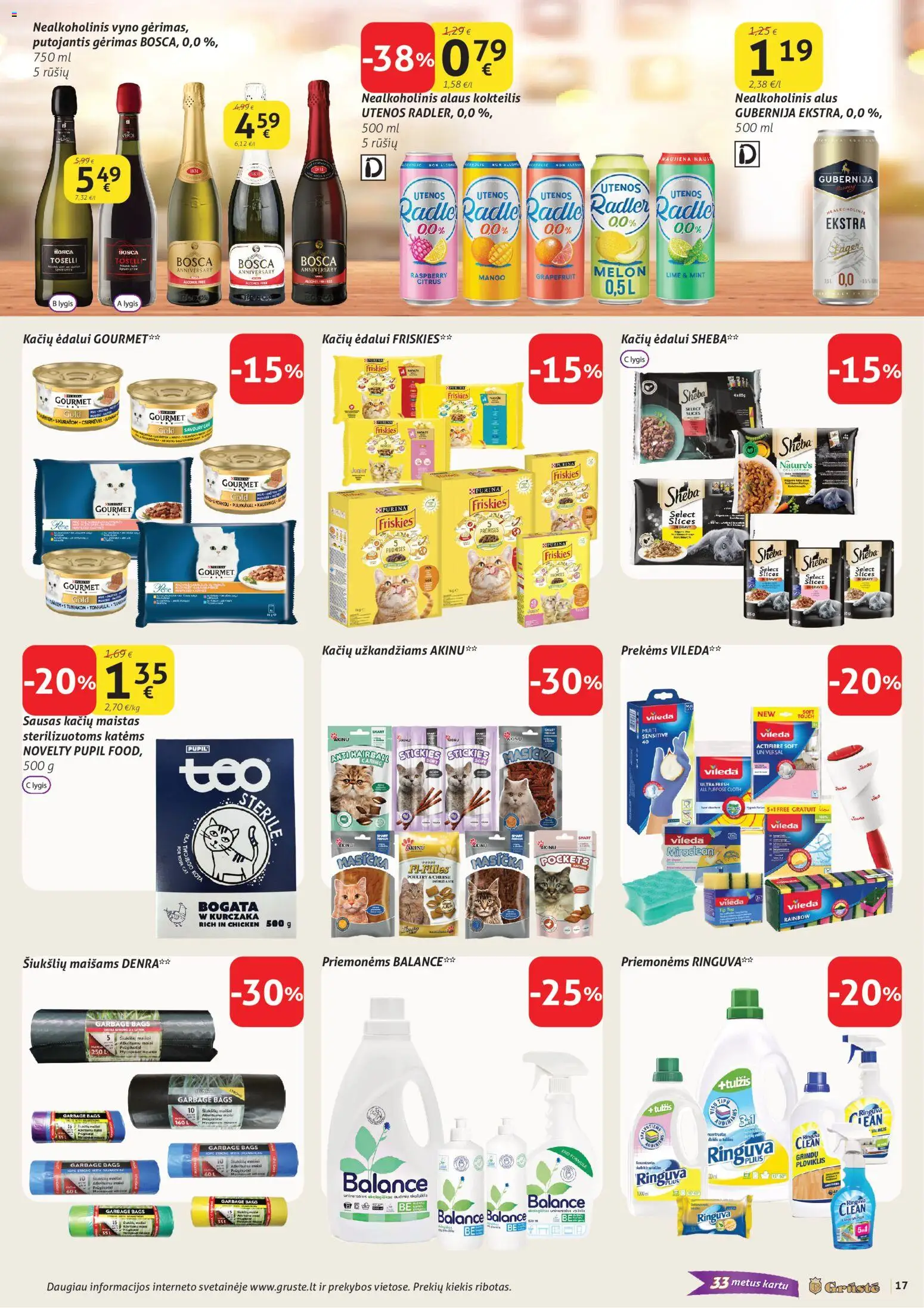GRUSTE akcijos nuo 01.04.2026 | Puslapis: 17