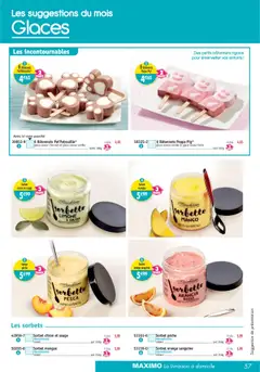 | Page: 57 | Produits: Glaces, Étui, Orange, Pêche