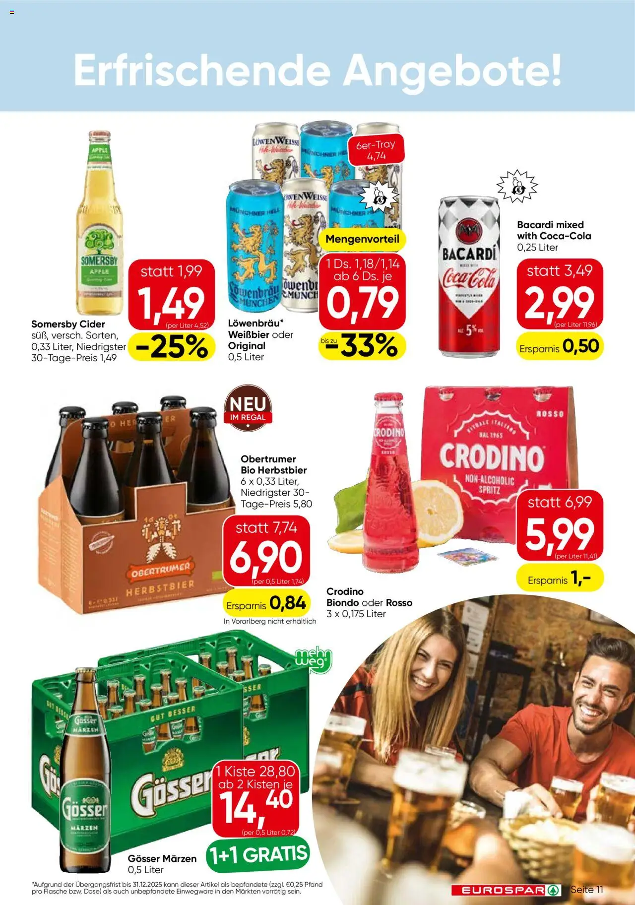Eurospar Flugblatt - Burgenland gültig ab 11.09.2025 | Seite: 11 | Produkte: Regal, Apple