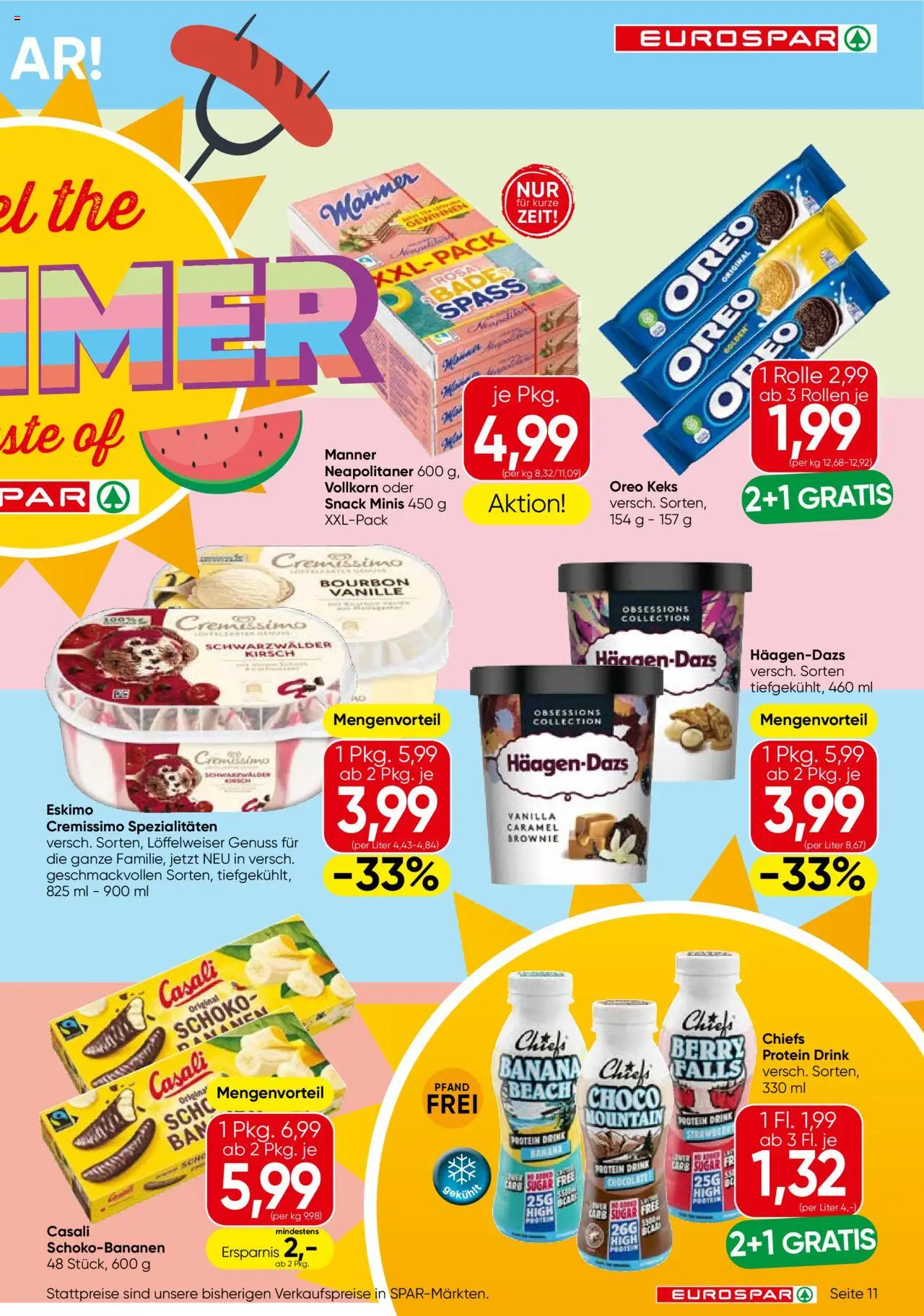 Eurospar Flugblatt - Kärnten gültig ab 31.07.2025 | Seite: 11 | Produkte: Bourbon