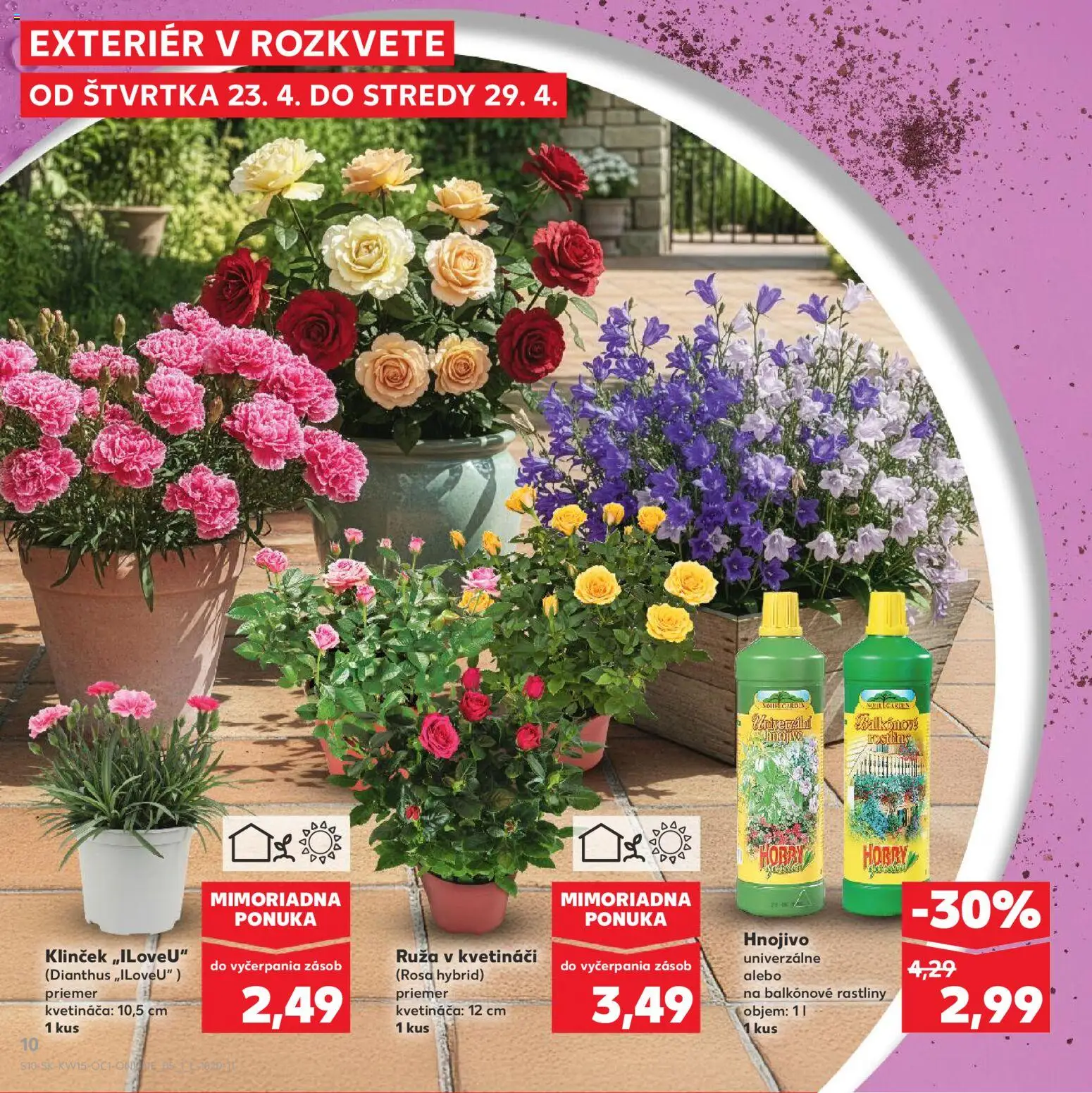 Kaufland SK akciós ujság - amely érvényes a következő dátumtól: 09.04.2026 | Oldal: 10