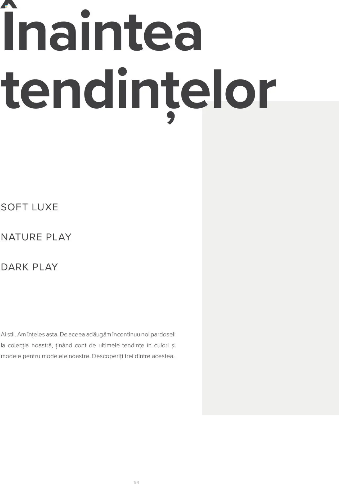 Noul catalog Proges – valabil de la 01.01.2023 | Pagină: 55 | Produse: Prosop de baie, Aparat De Ras, Lenjerie de pat, Tablete pentru mașina de spălat