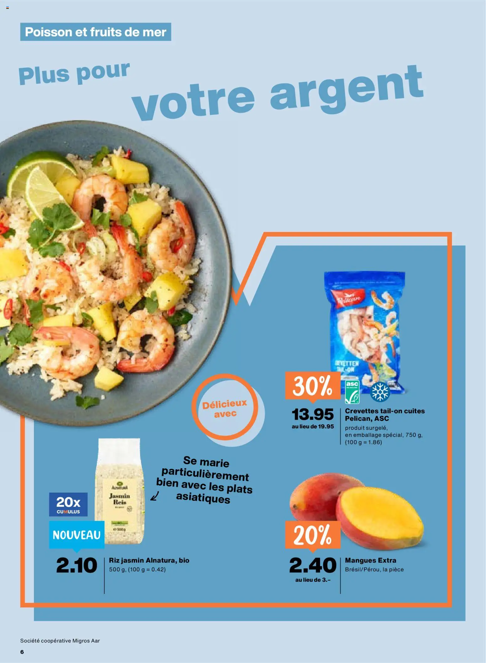 Migros aktionen FR – gültig ab 03.03.2026 | Seite: 6 | Produkte: Mango