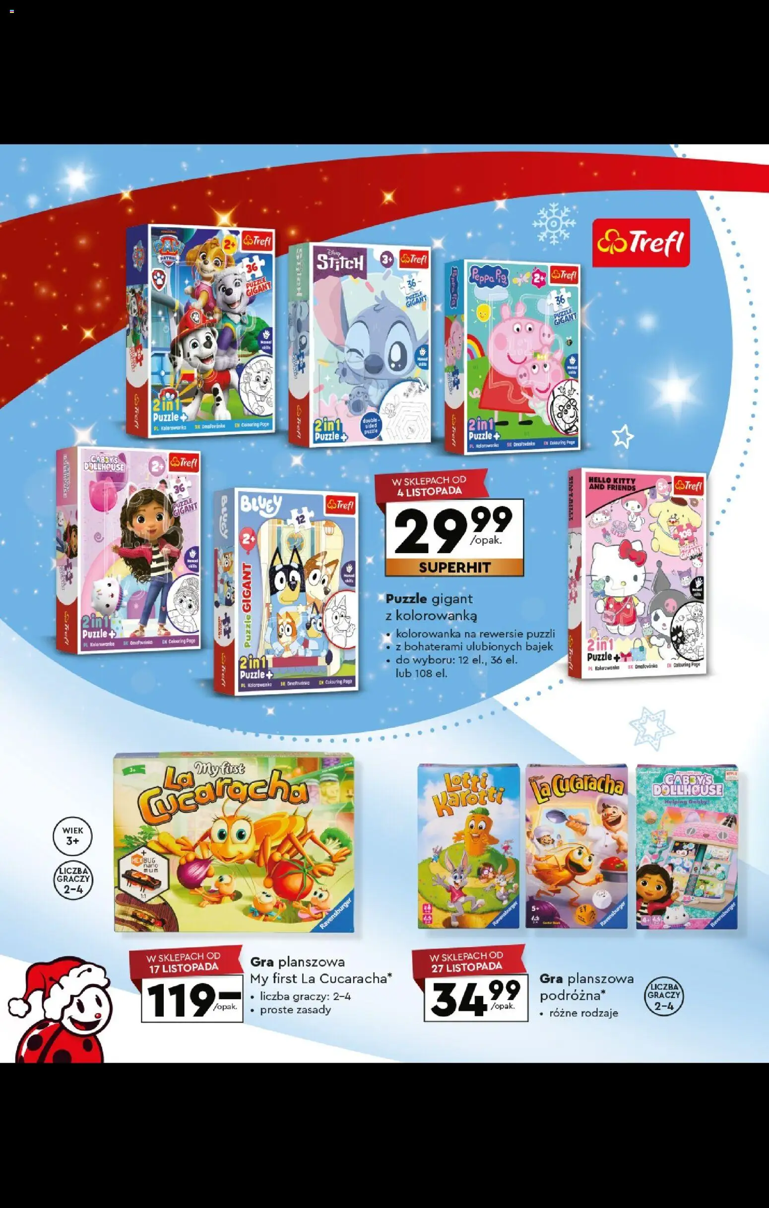 Biedronka gazetka - Kraina zabawek od 27.10.2025 | Strona: 86 | Produkty: Gra