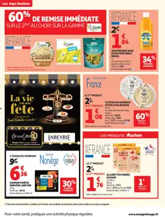 Auchan - Prévisualisation de Auchan prospectus valide à partir de 10.02.2026 | Page: 4 | Produits: Laitue, Jus, Saumon, Pommes de terre