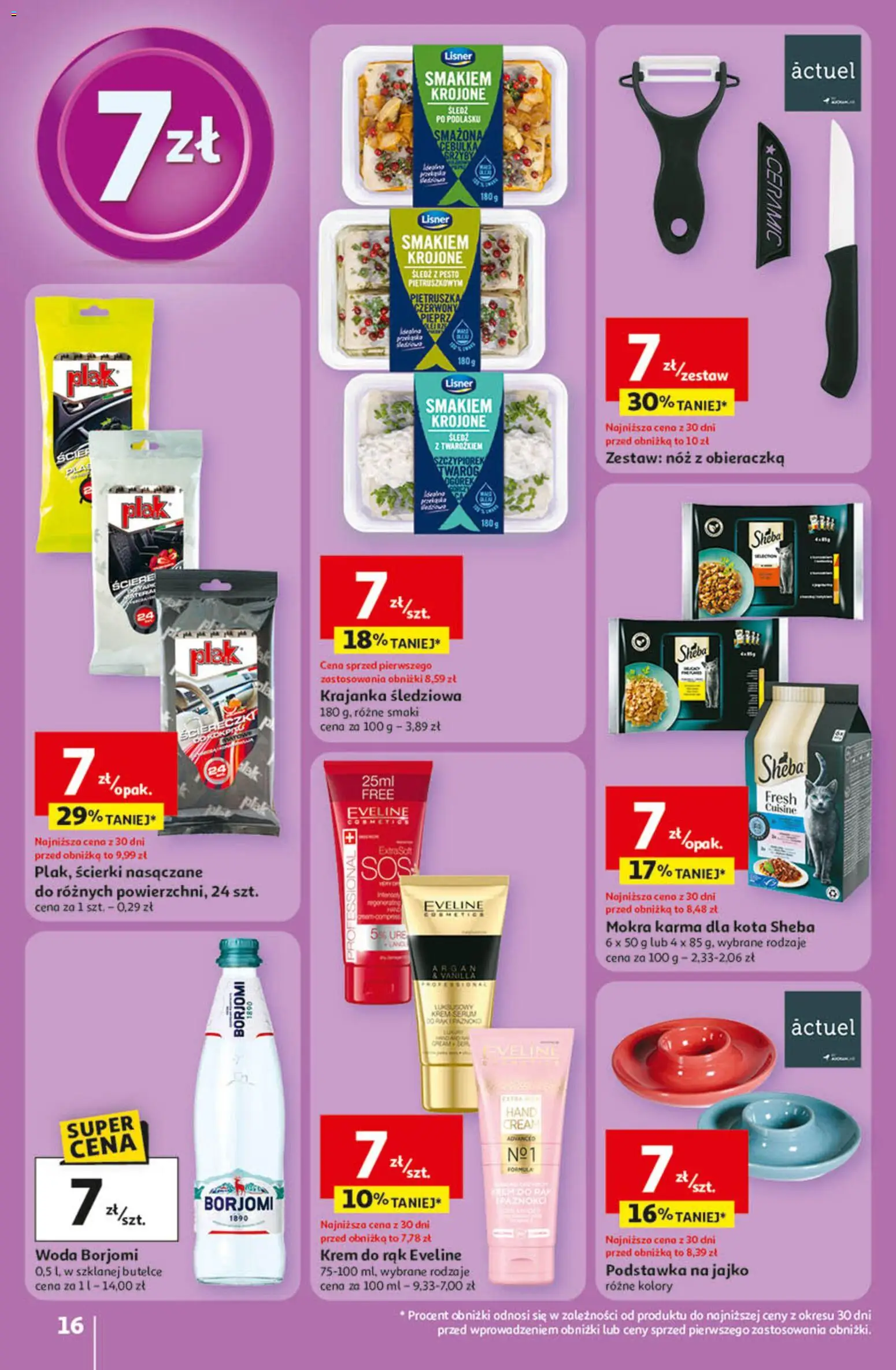 Auchan Gazetka - Wielkie Przeboje Cenowe Hipermarket od 02.01.2026 | Strona: 16 | Produkty: Pesto, Krem do rąk, Krem, Twaróg