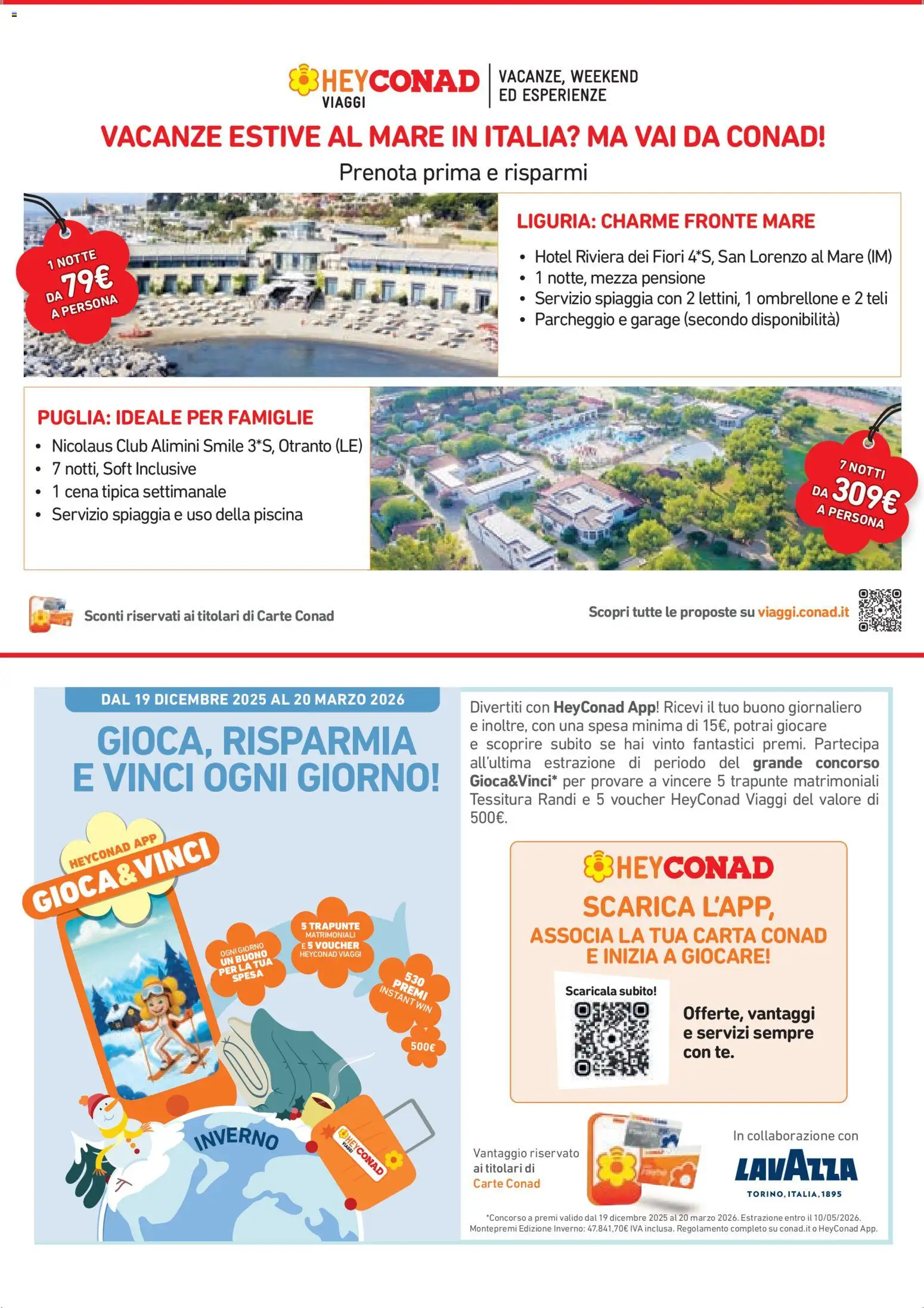 Volantino Conad del 14.01.2026 | Pagina: 14 | Prodotti: Ombrellone, Piscina, Lavazza
