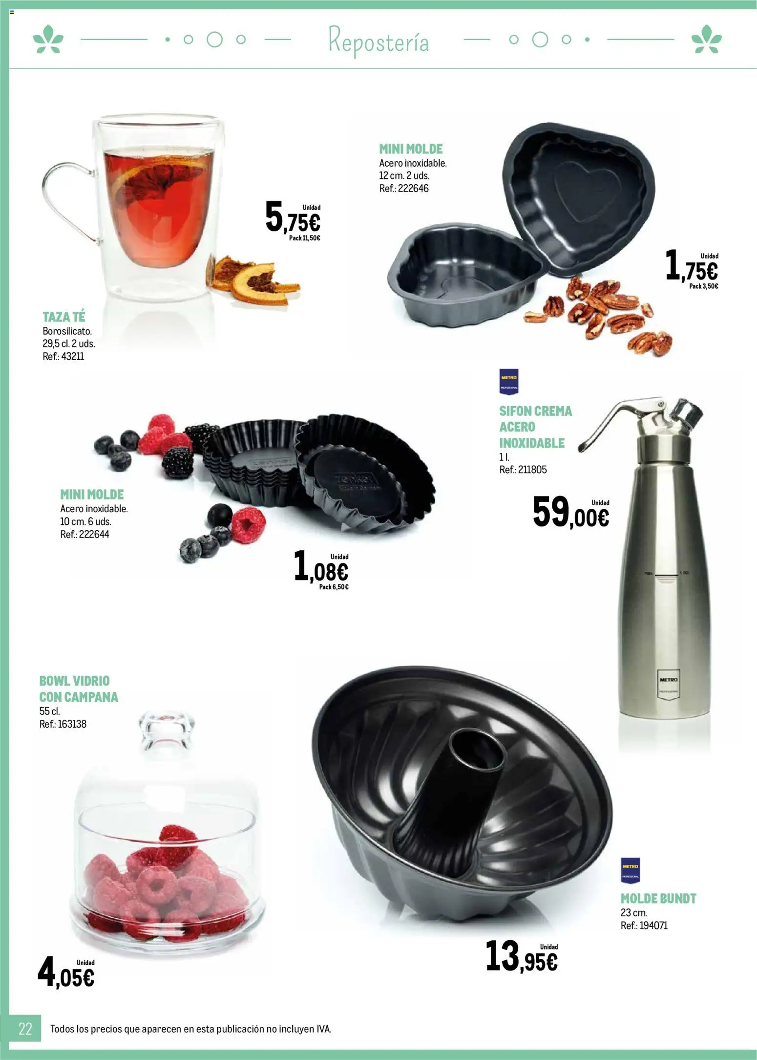 Makro - Decoracion Navidad Península │ válido desde el 03.11.2025 | Página: 22 | Productos: Crema, Té