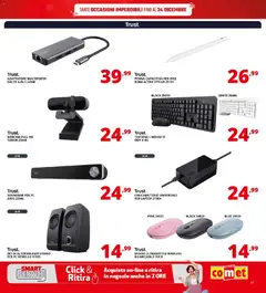 Anteprima del volantino Volantino Comet	 valido a partire dal 22.12.2025 | Pagina: 17 | Prodotti: Webcam, PC, Mouse, Tastiera