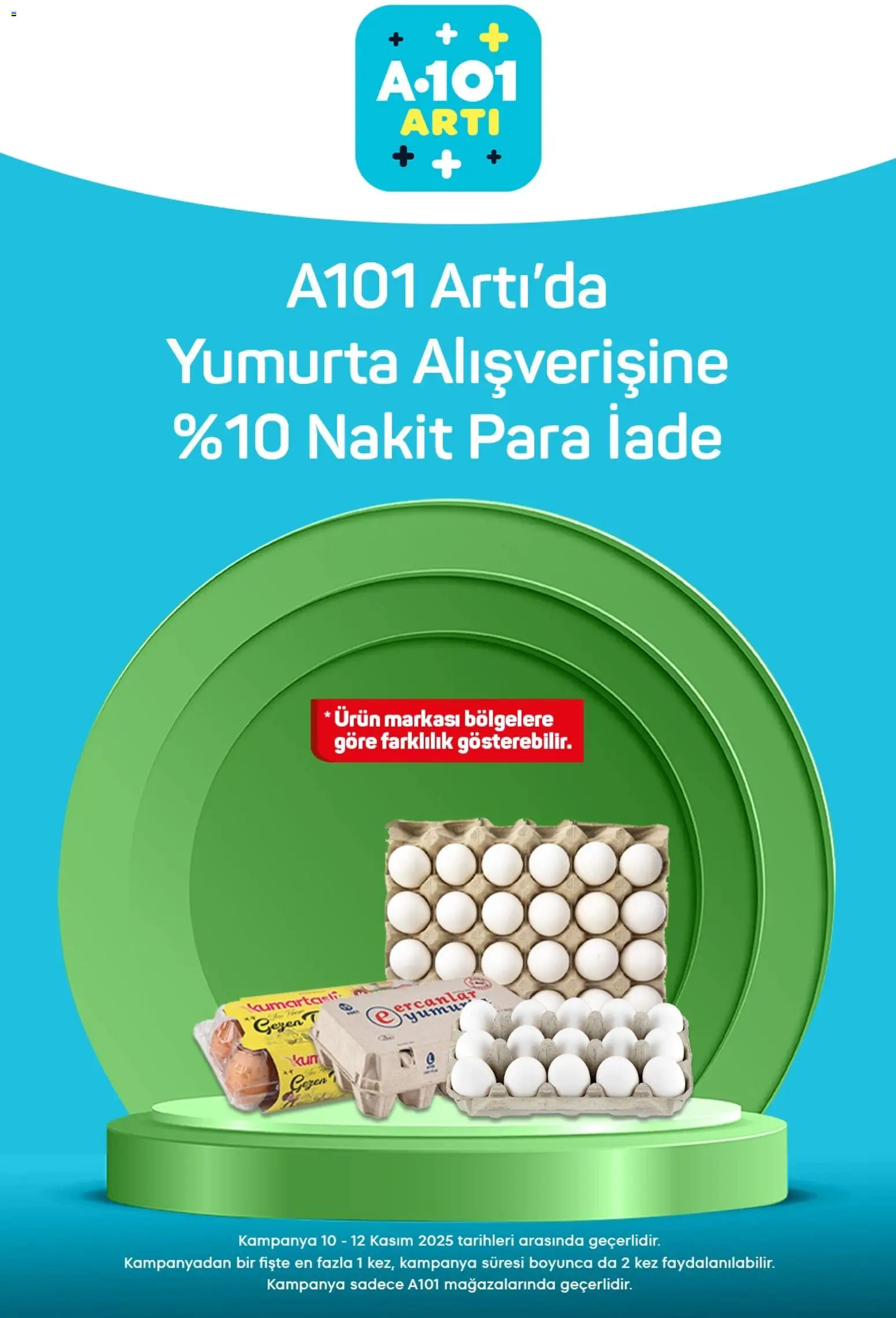 A101 Arti - 08.11.2025 tarihinden itibaren geçerlidir | Sayfa: 8 | Ürünler: Yumurta