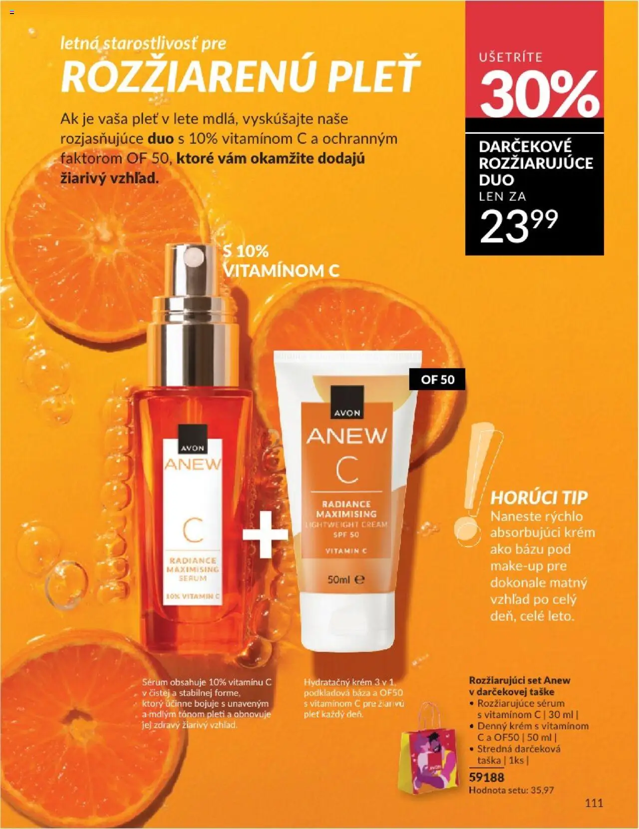 Katalóg Avon 2025 │ platný od 01.08.2025 | Strana: 111 | Produkty: Krém, Taška