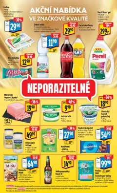 Náhled letáku Albert leták - Hypermarket od 22.10.2025 | Strana: 7 | Produkty: Tvaroh, Hellmann's, Minerální voda, Láhev