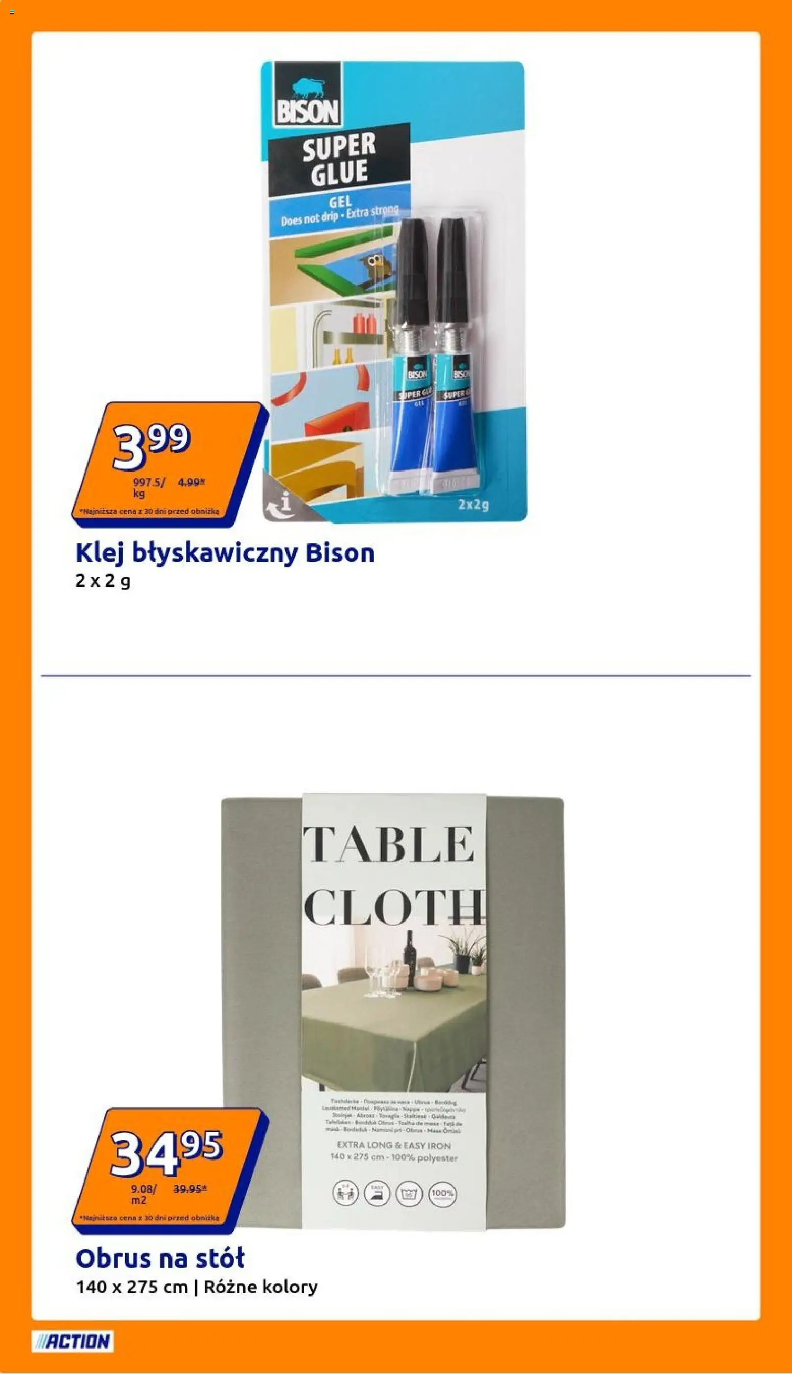 Action Gazetka od 24.12.2025 | Strona: 2 | Produkty: Stół