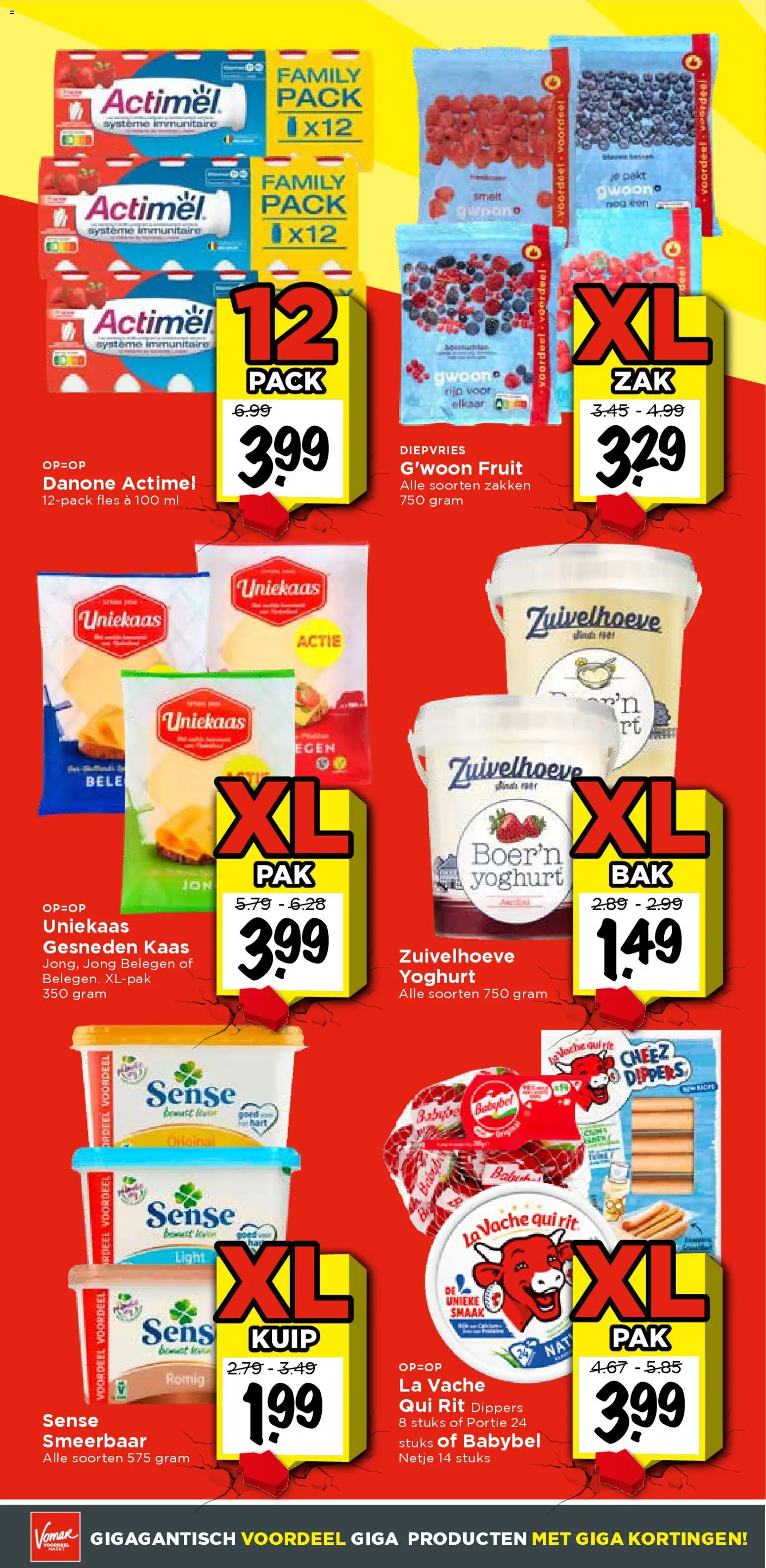 {H1} | Pagina: 20 | Producten: Kaas, Yoghurt, La, Fruit