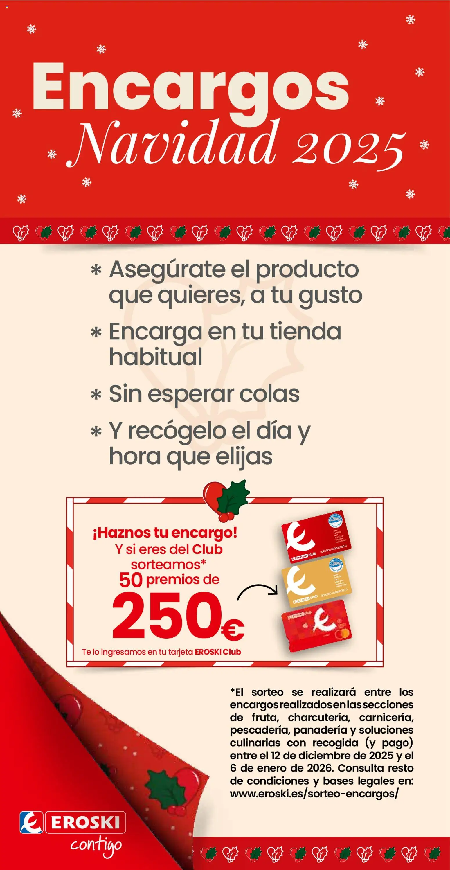 Eroski - Encargos Navidad 2025 │ válido desde el 01.12.2025 | Página: 12 | Productos: Té, Panadería