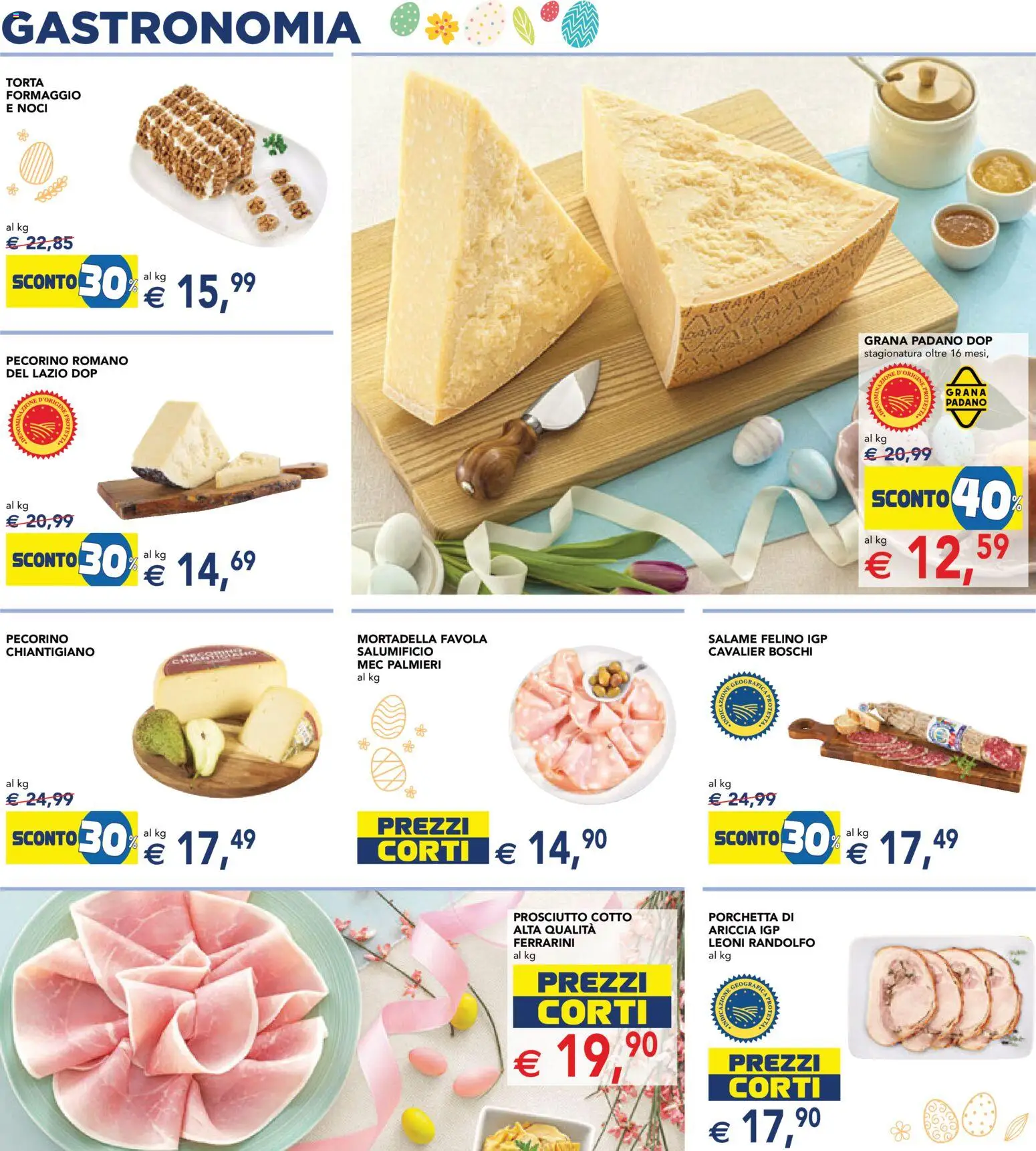 Volantino Esselunga S del 23.03.2026 | Pagina: 5 | Prodotti: Formaggio, Noci, Grana Padano, Torta