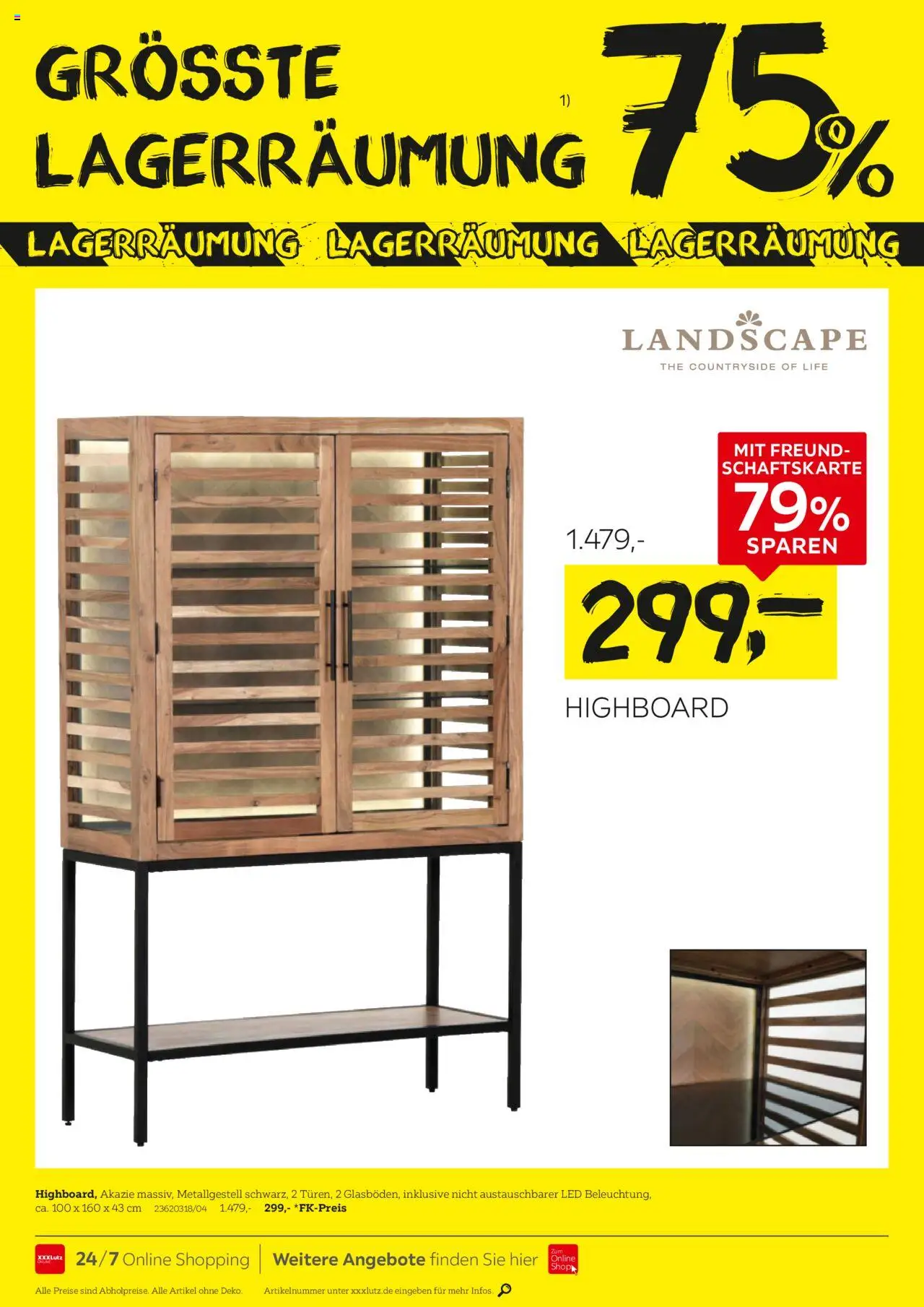 XXXL Lutz Prospekt 	 - gültig ab dem 25.08.2025 | Seite: 14 | Produkte: HIghboard