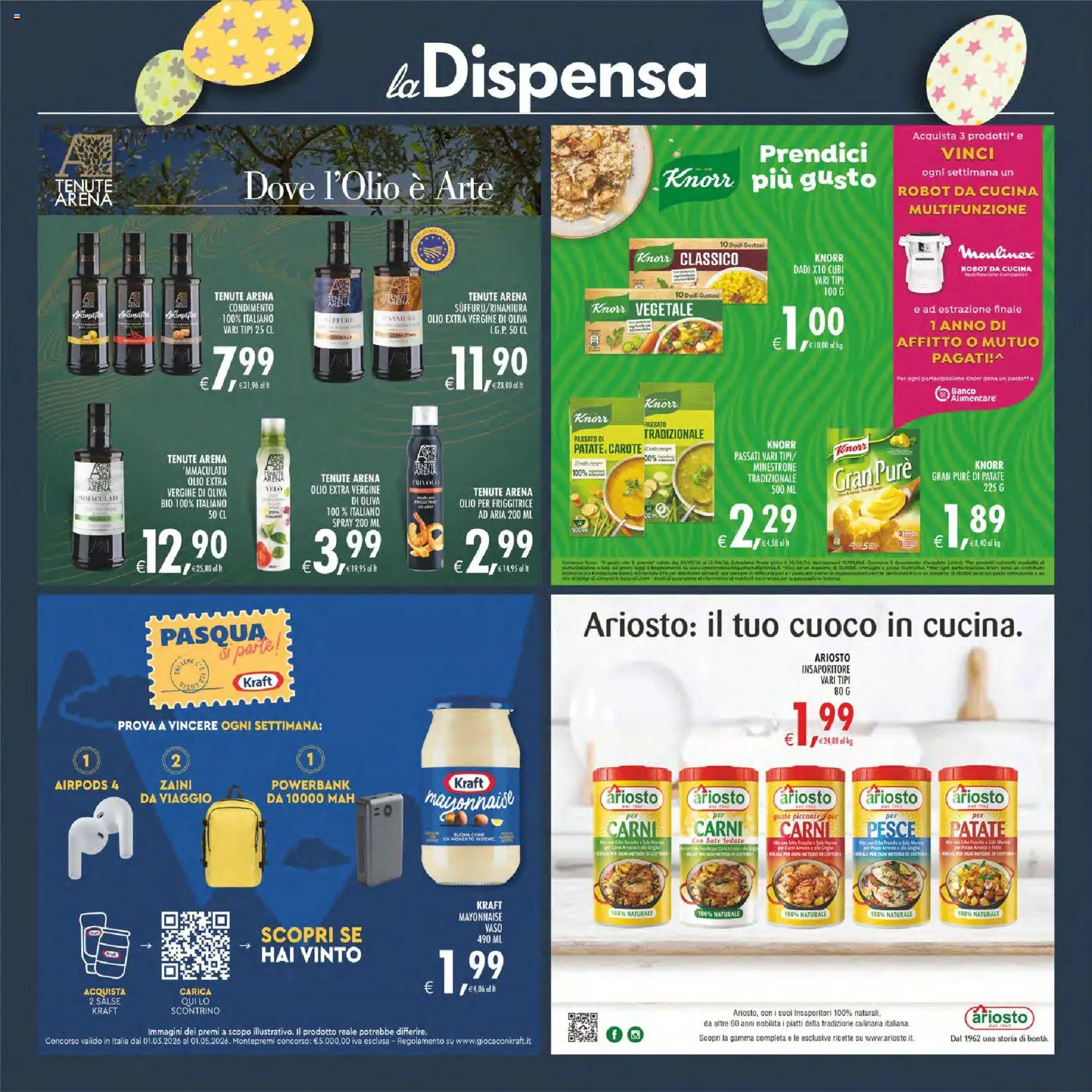 Volantino Decò del 27.03.2026 | Pagina: 22 | Prodotti: Patate, Carote, The, Olio extra vergine