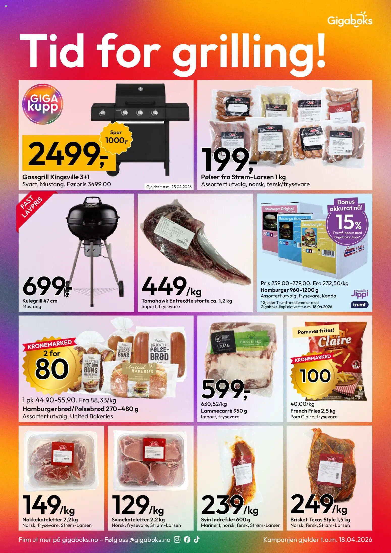 {H1} | Side: 9 | Produkter: Hamburger, Pølser, Cantaloupe melon, Husă căști