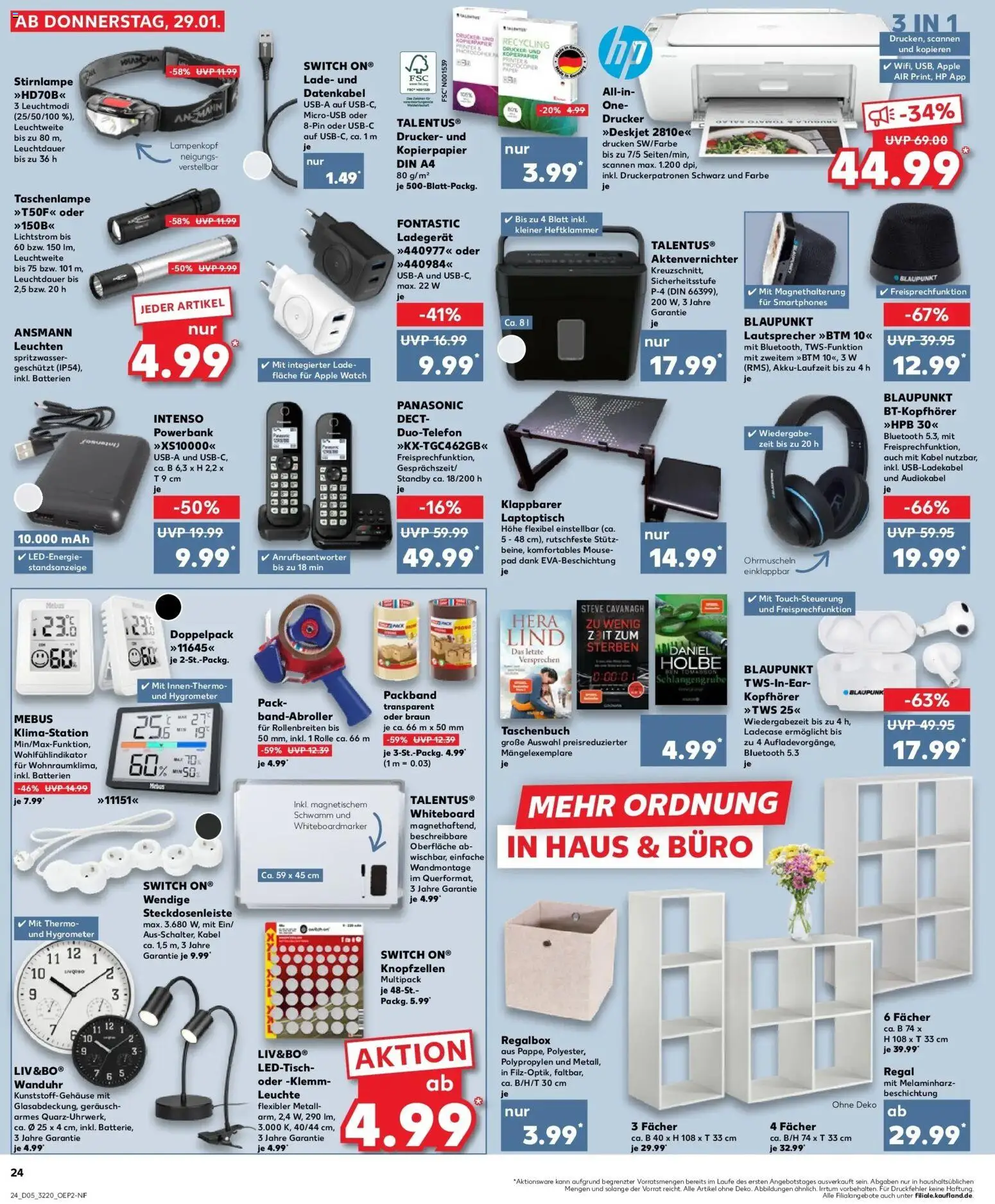 Kaufland prospekt Lutherstadt Eisleben	 – gültig ab 02.02.2026 | Seite: 24 | Produkte: Panasonic, Stirnlampe, Apple, Laptop